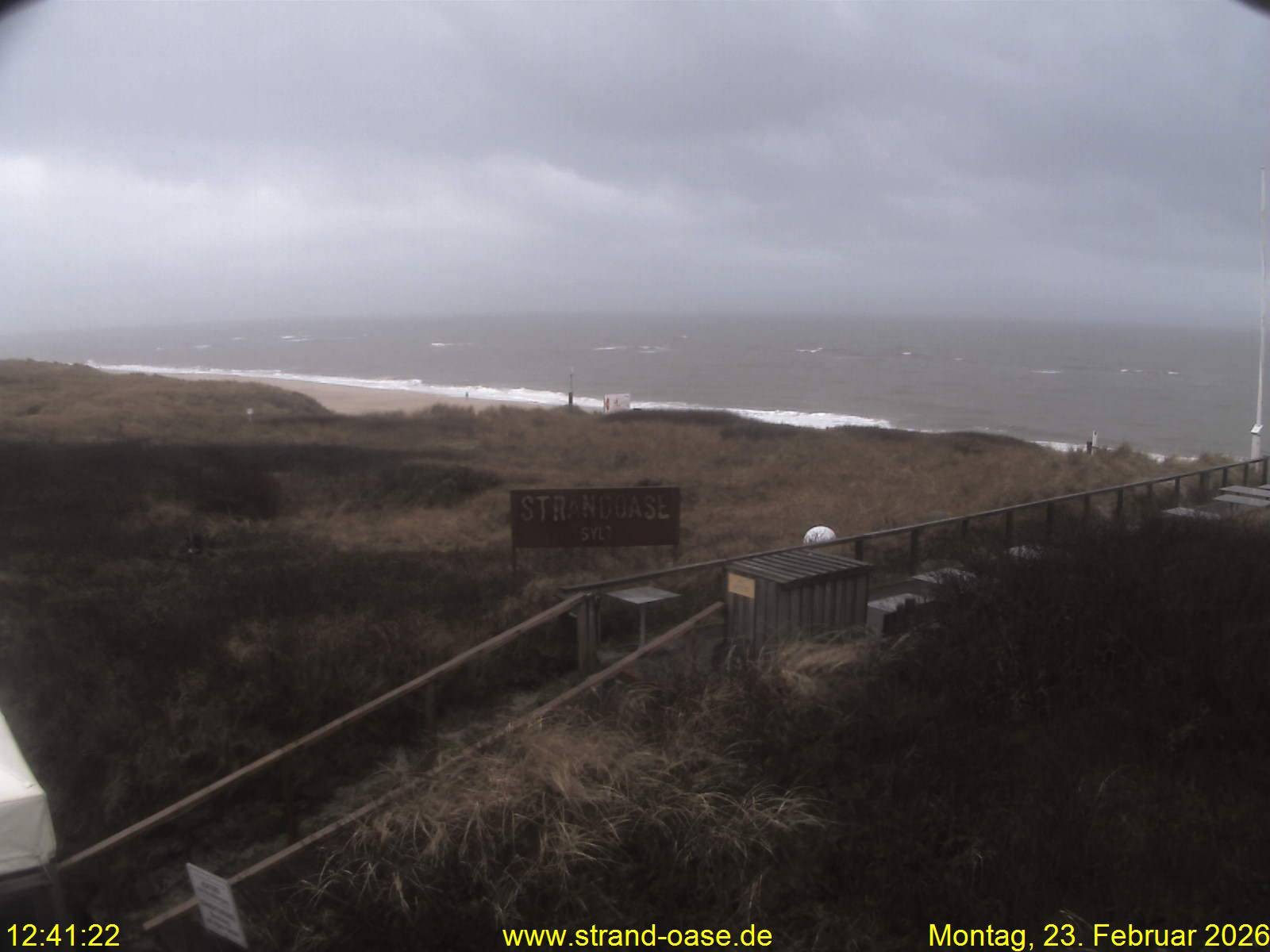 Archiv Foto Webcam Westerland auf Sylt: Restaurant Strandoase
