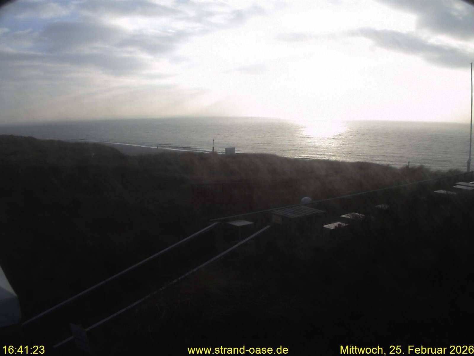 Archiv Foto Webcam Westerland auf Sylt: Restaurant Strandoase