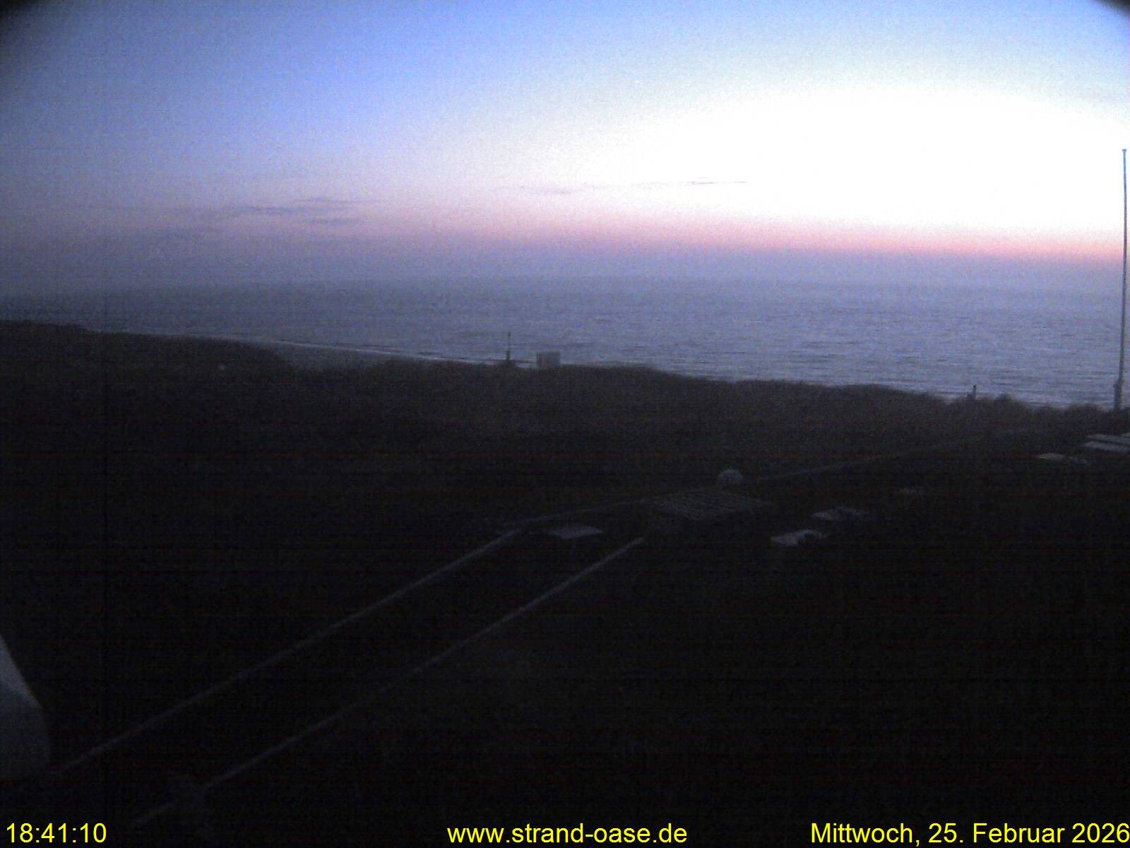 Archiv Foto Webcam Westerland auf Sylt: Restaurant Strandoase