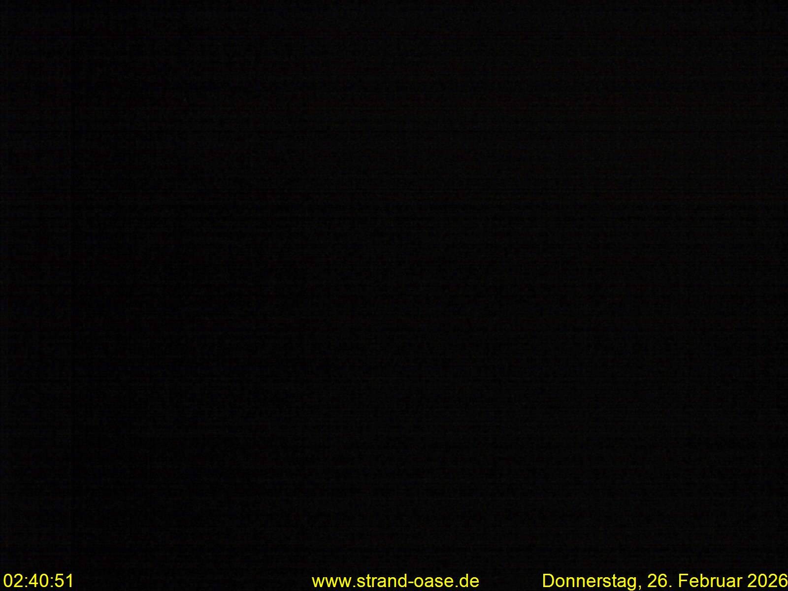Archived image Webcam Sylt - View Restaurant Strandoase