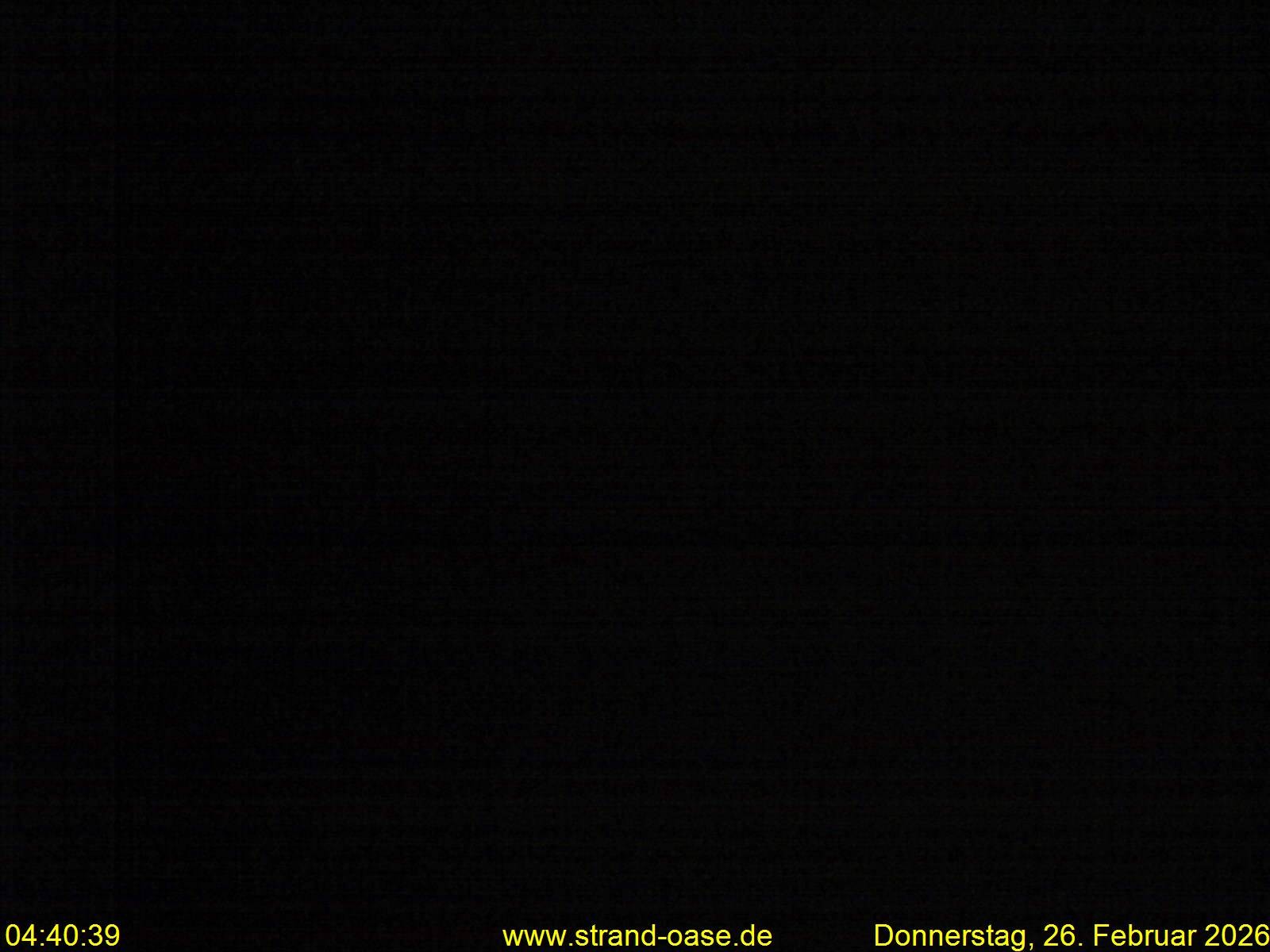 Archived image Webcam Sylt - View Restaurant Strandoase