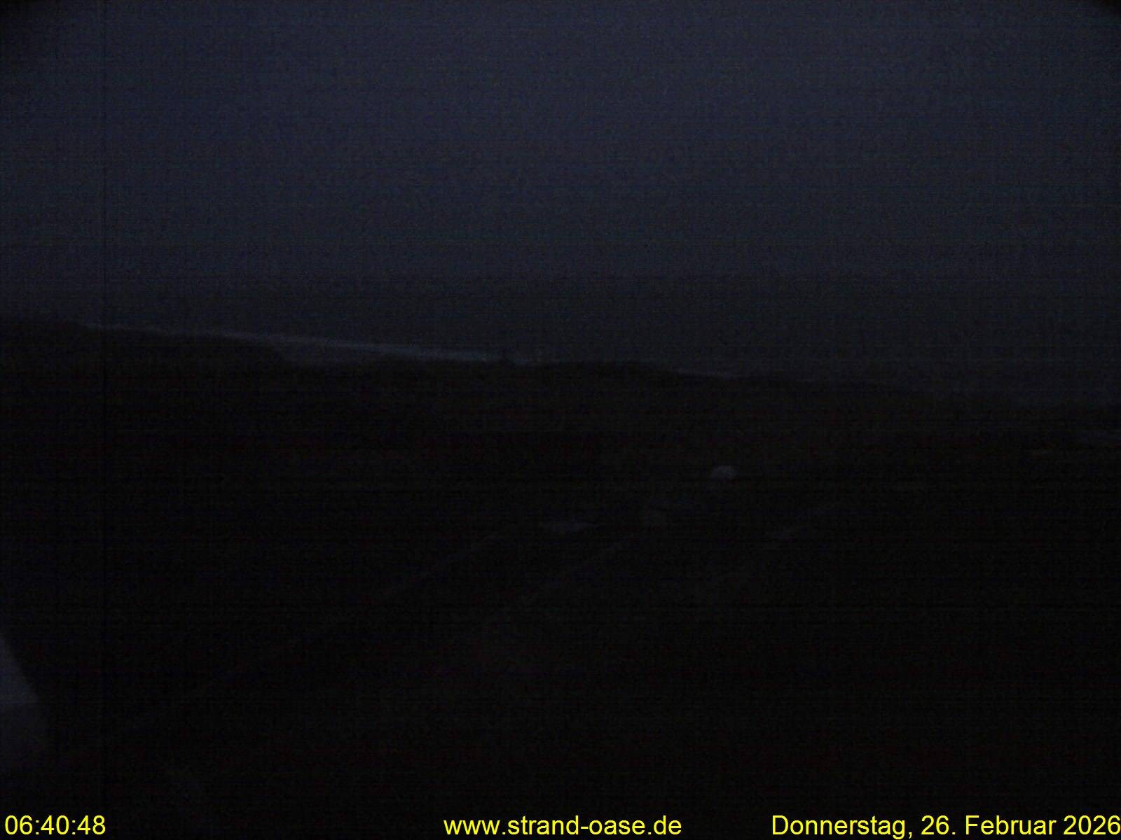 Archived image Webcam Sylt - View Restaurant Strandoase