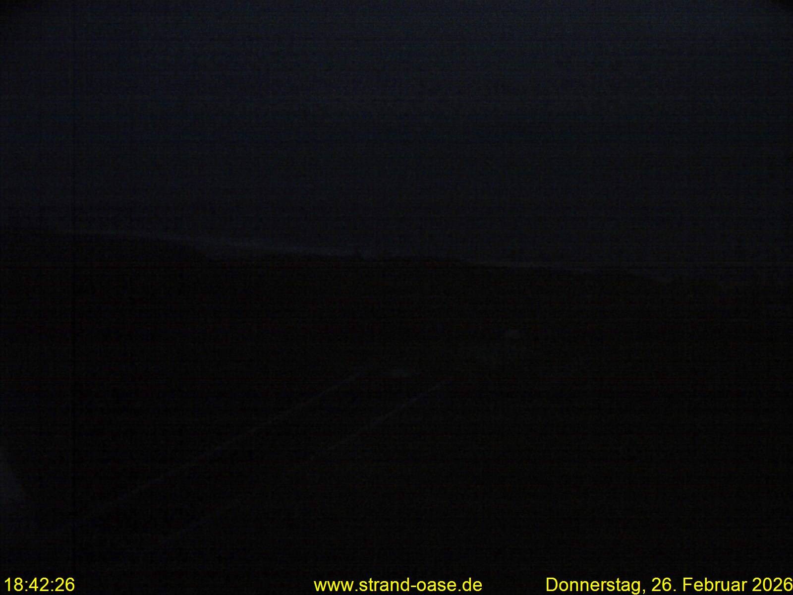 Archived image Webcam Sylt - View Restaurant Strandoase