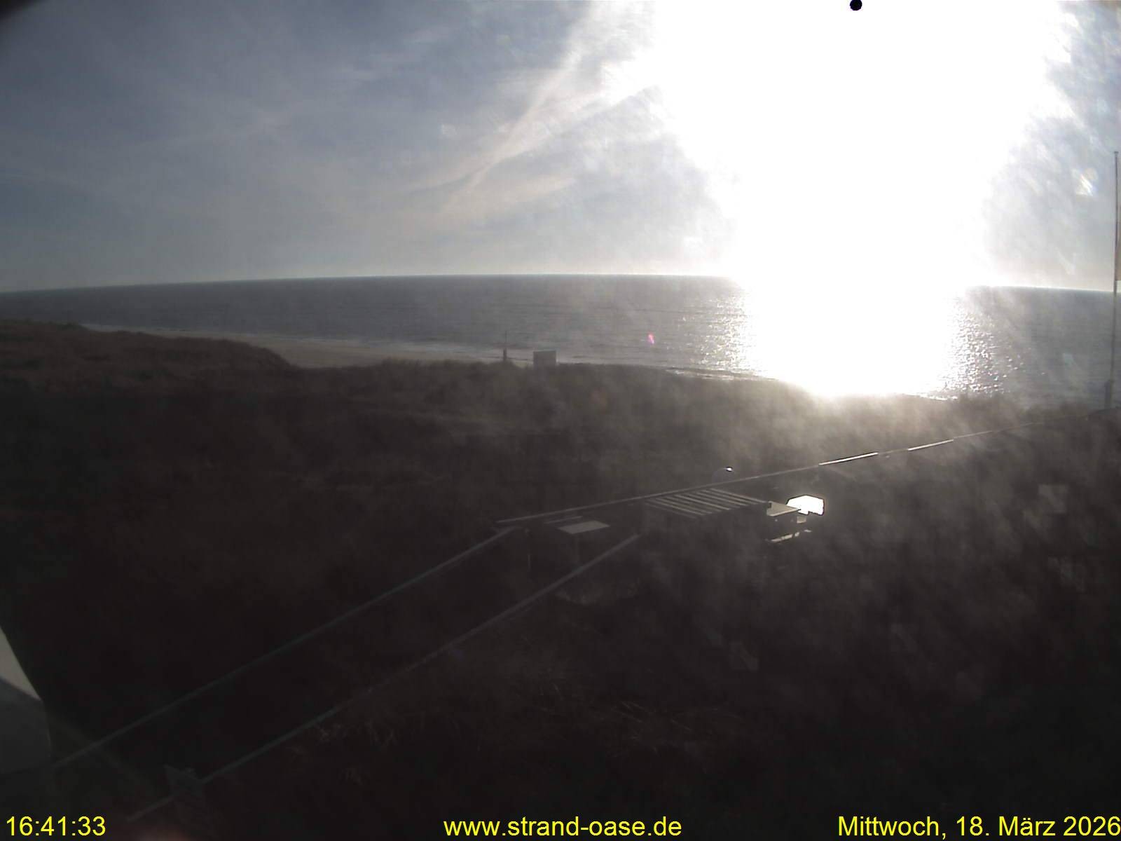 Archiv Foto Webcam Westerland auf Sylt: Restaurant Strandoase