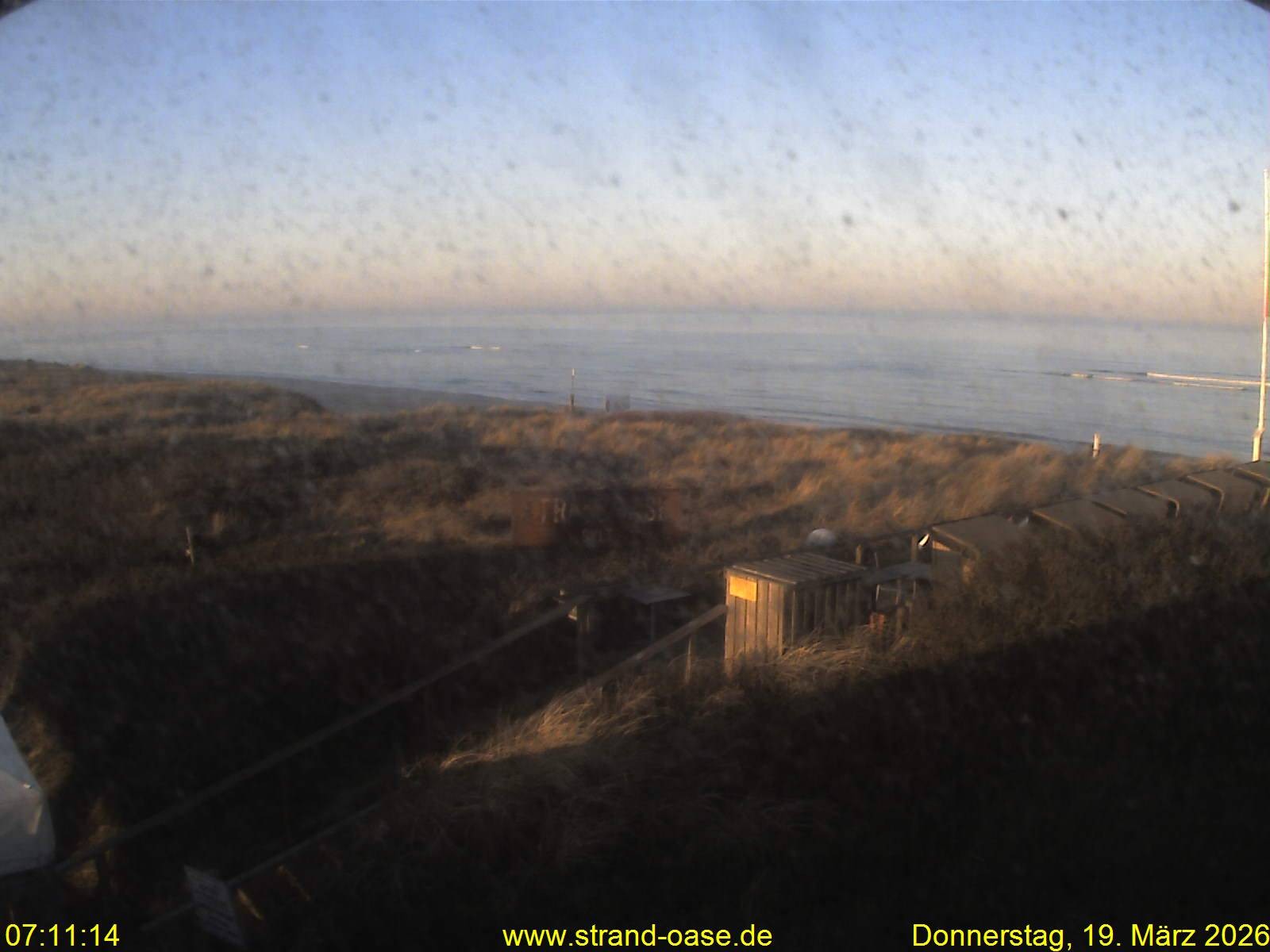 Archiv Foto Webcam Westerland auf Sylt: Restaurant Strandoase