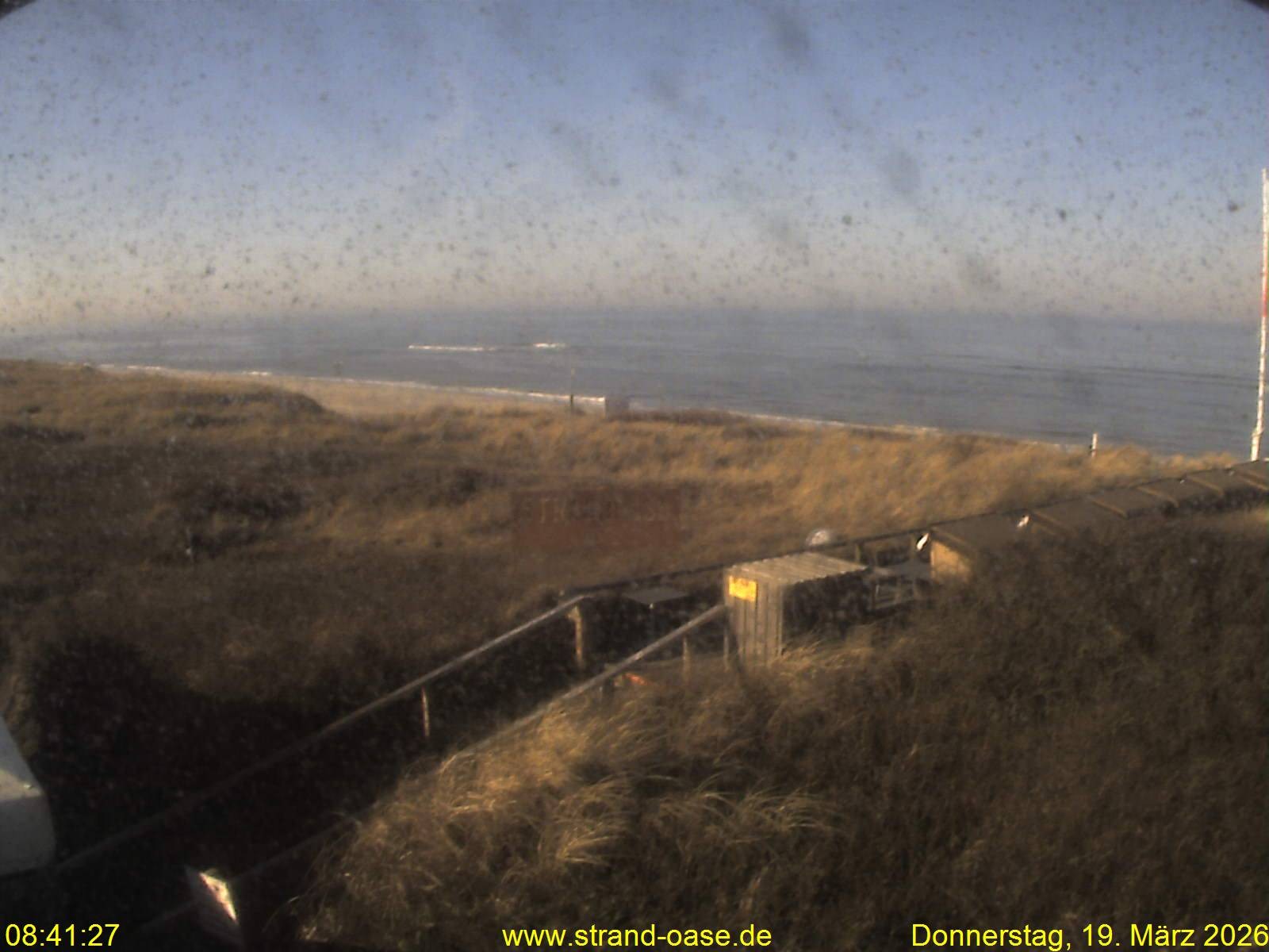 Archiv Foto Webcam Westerland auf Sylt: Restaurant Strandoase