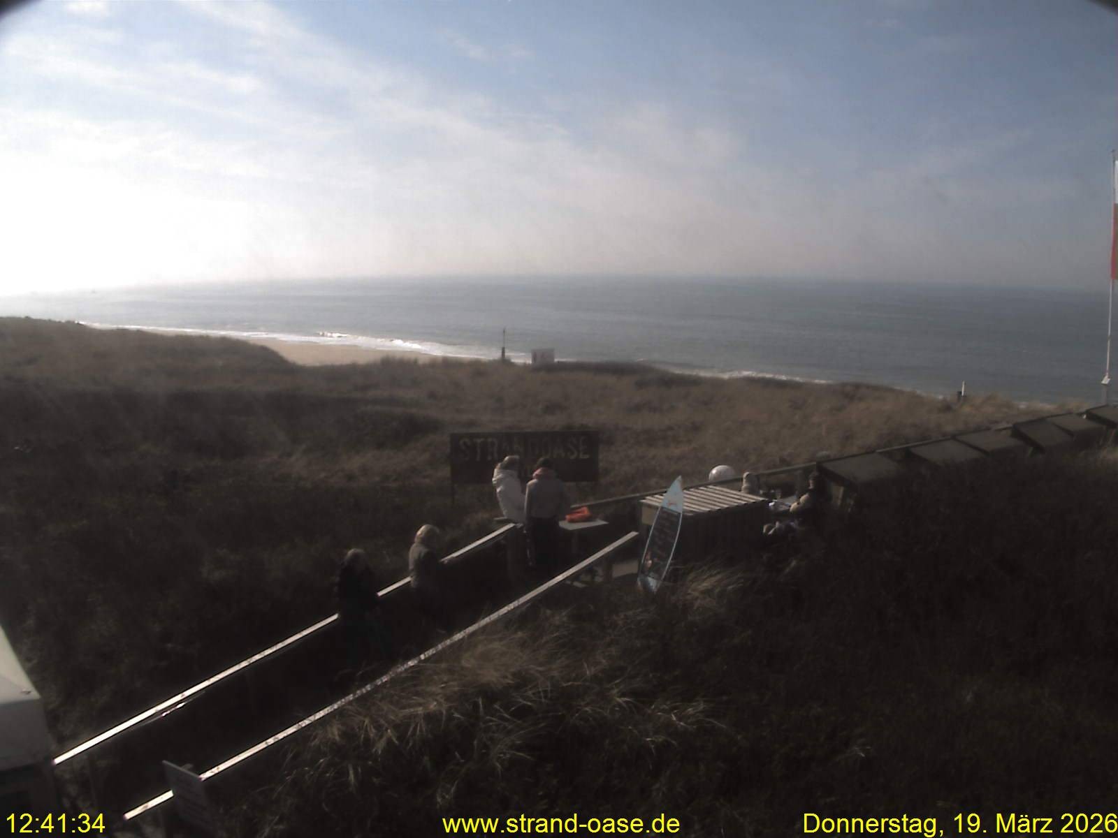 Archiv Foto Webcam Westerland auf Sylt: Restaurant Strandoase