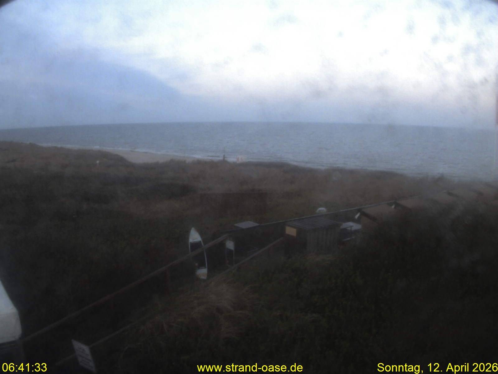 Archiv Foto Webcam Westerland auf Sylt: Restaurant Strandoase