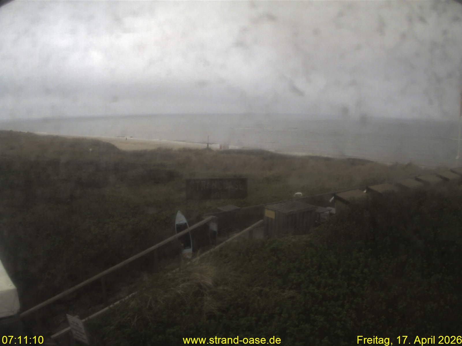 Archiv Foto Webcam Westerland auf Sylt: Restaurant Strandoase
