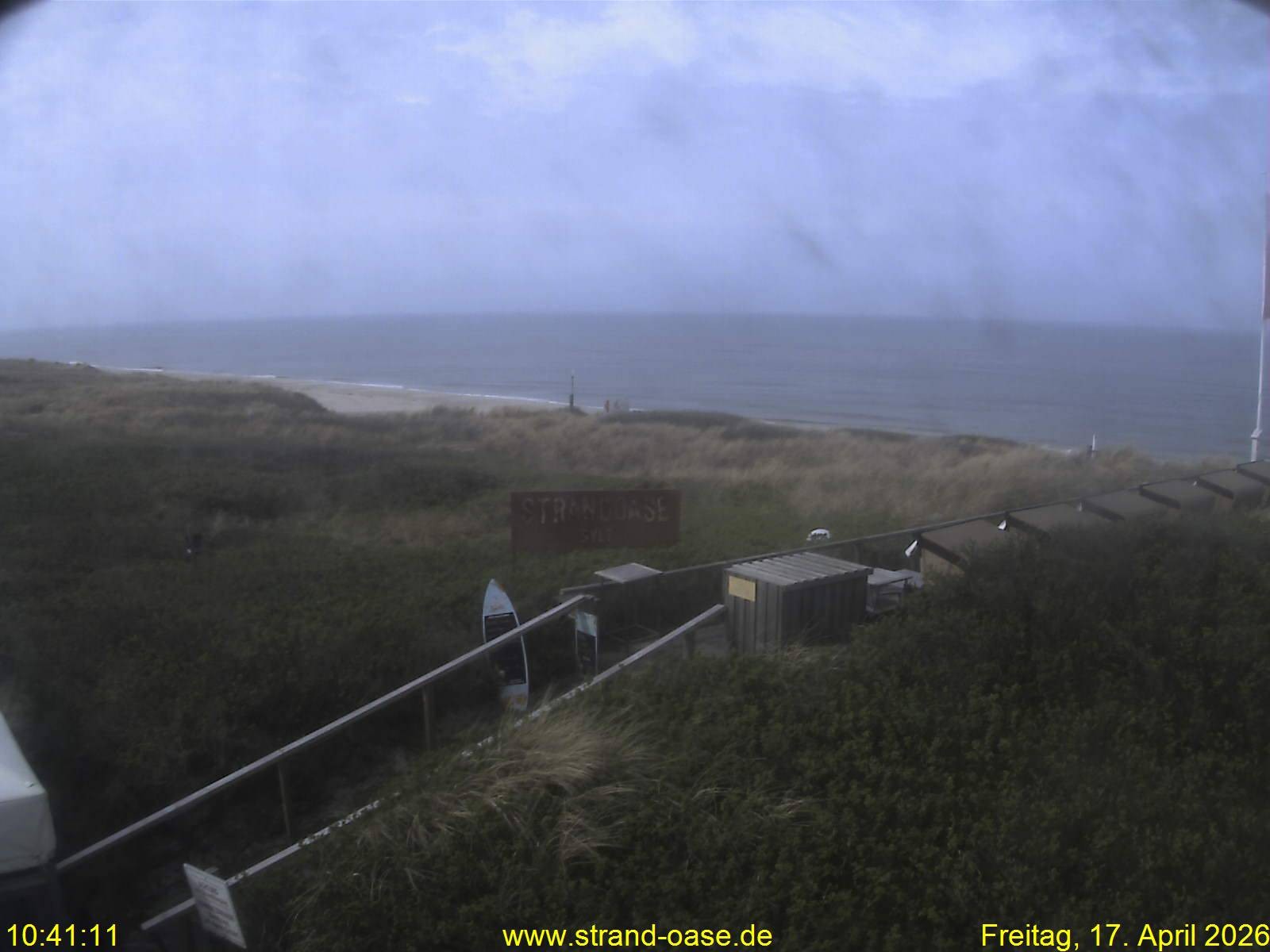 Archiv Foto Webcam Westerland auf Sylt: Restaurant Strandoase