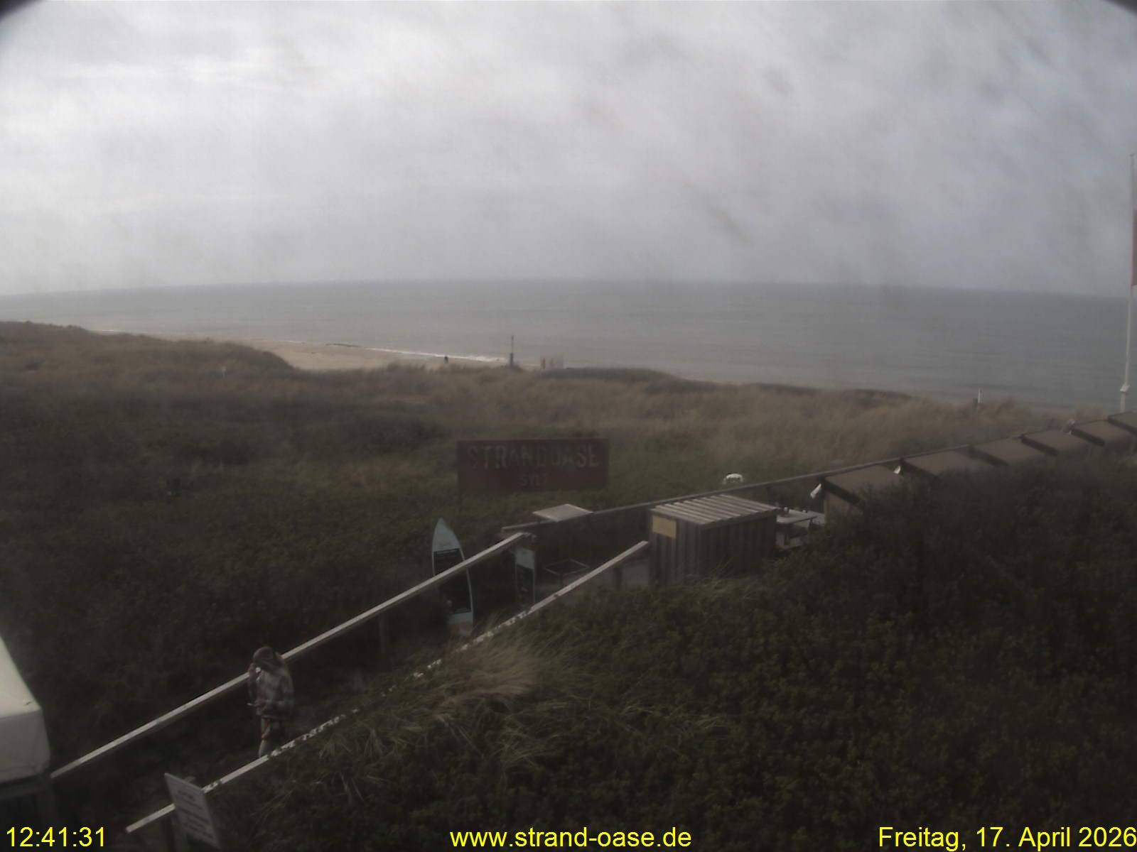 Archiv Foto Webcam Westerland auf Sylt: Restaurant Strandoase