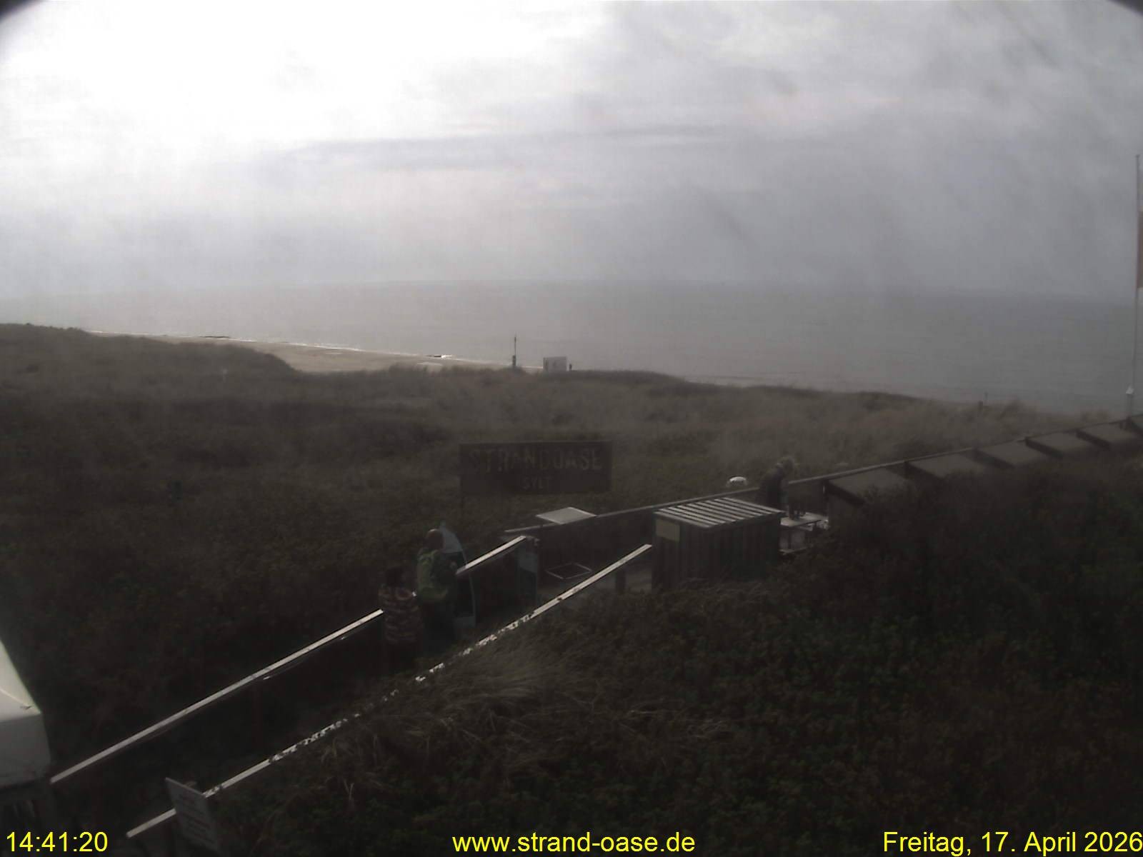 Archiv Foto Webcam Westerland auf Sylt: Restaurant Strandoase