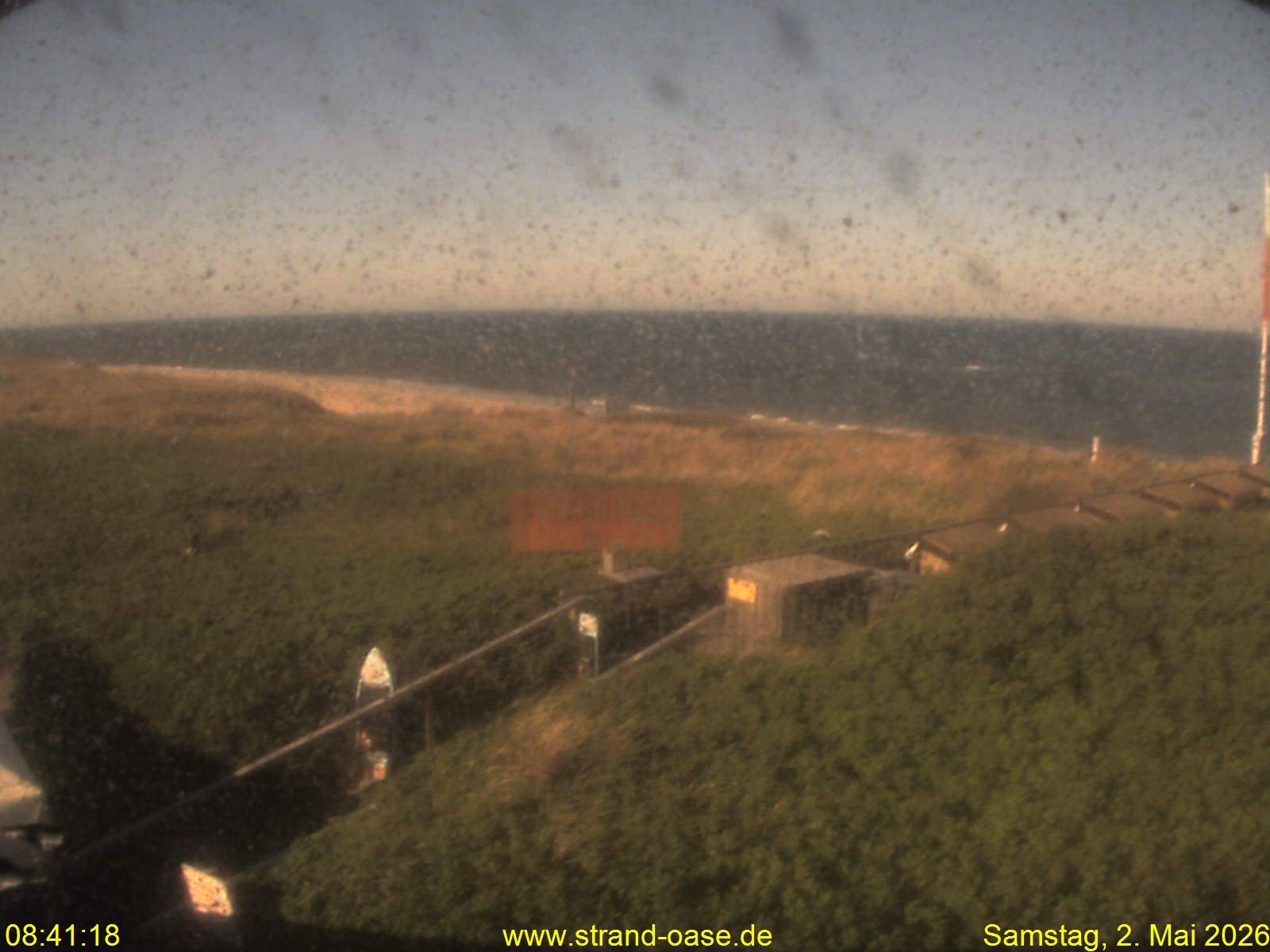Archiv Foto Webcam Westerland auf Sylt: Restaurant Strandoase