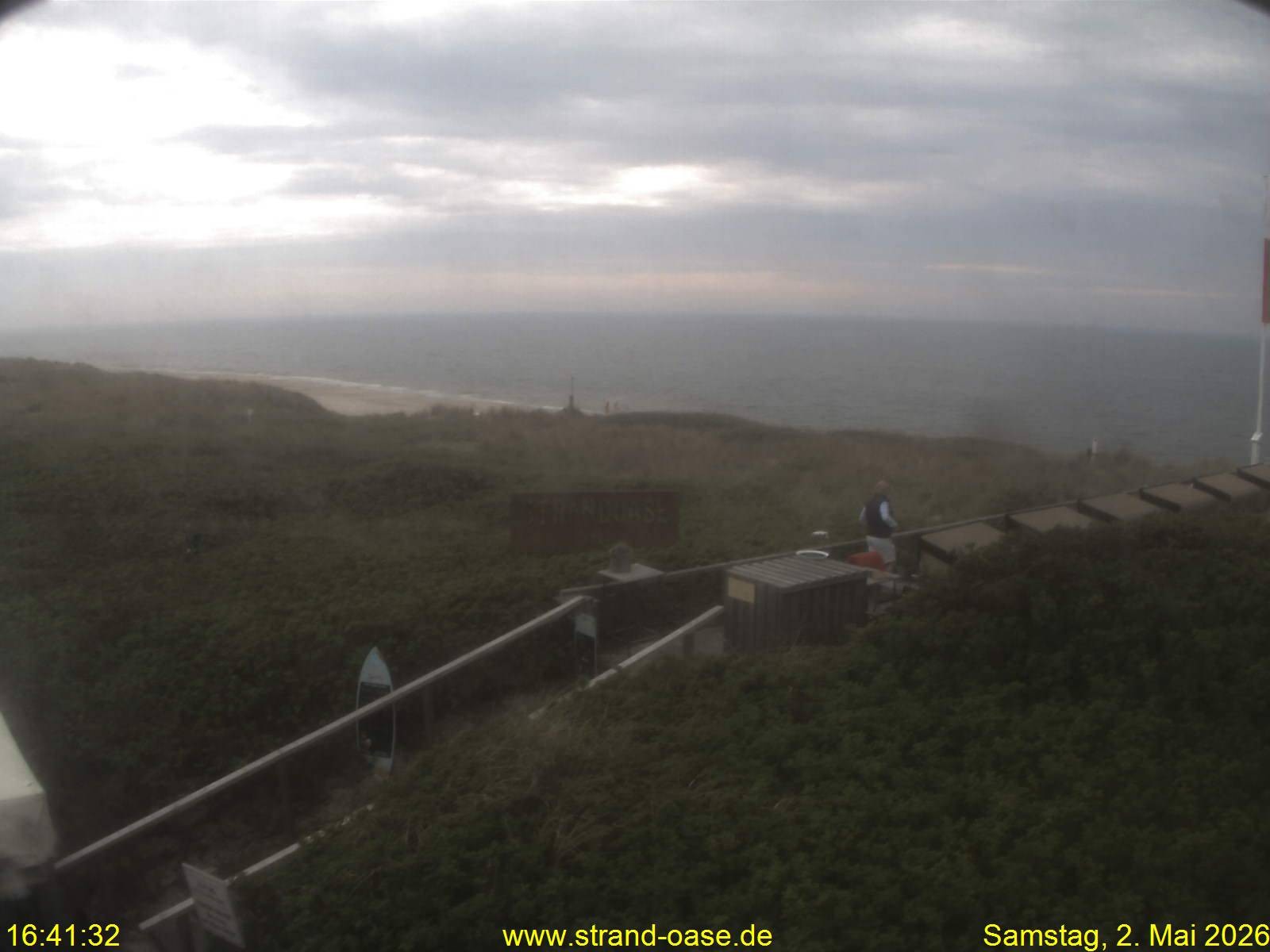 Archiv Foto Webcam Westerland auf Sylt: Restaurant Strandoase