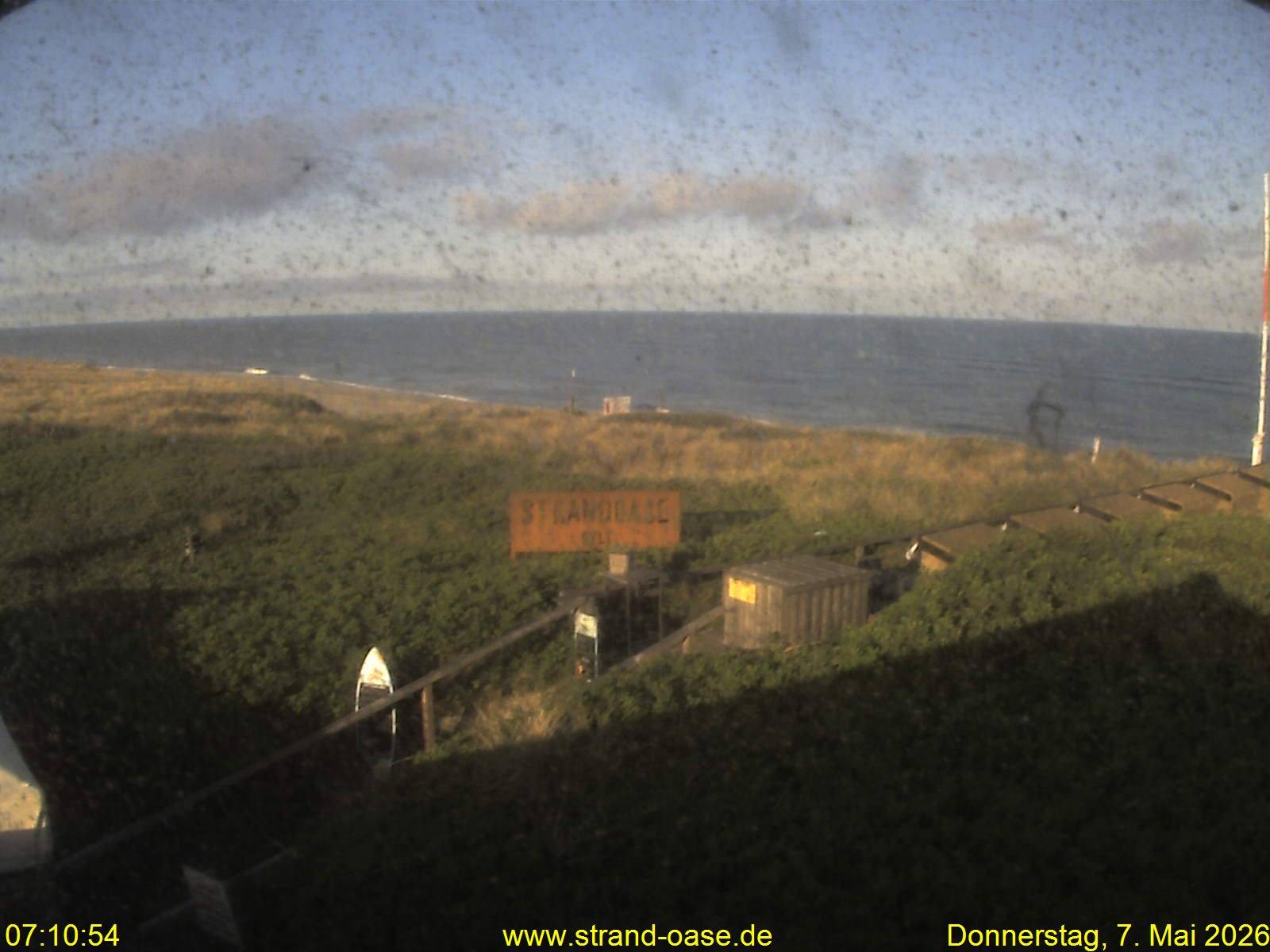 Archiv Foto Webcam Westerland auf Sylt: Restaurant Strandoase