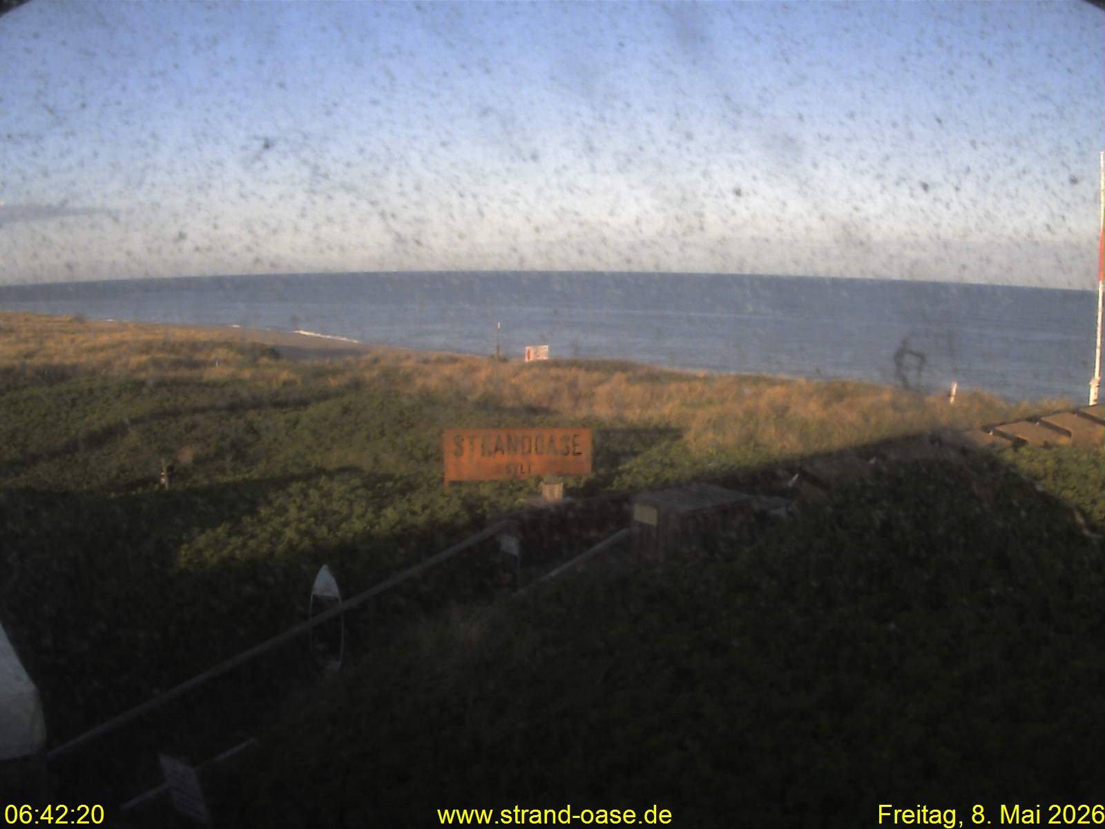 Archiv Foto Webcam Westerland auf Sylt: Restaurant Strandoase
