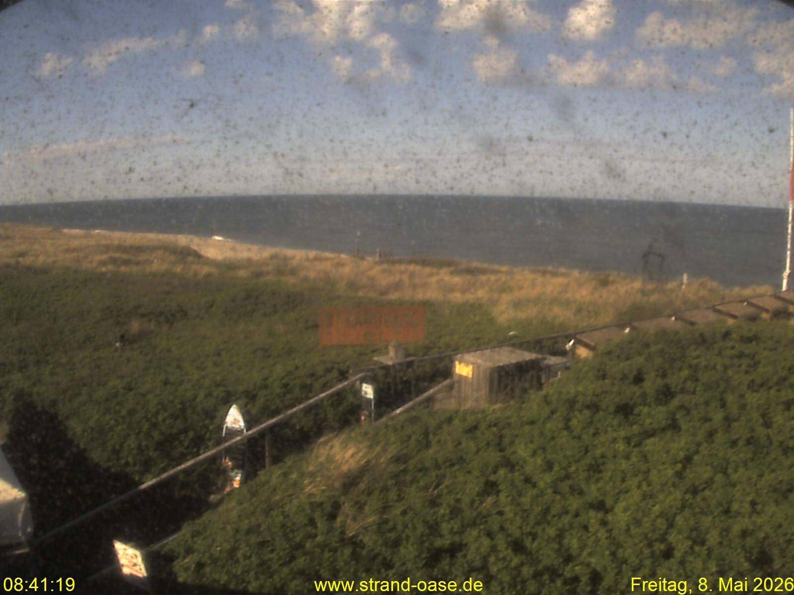 Archiv Foto Webcam Westerland auf Sylt: Restaurant Strandoase