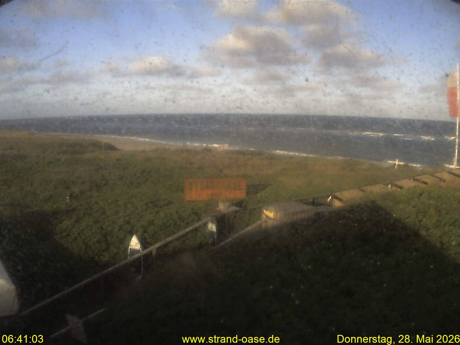 Archiv Foto Webcam Westerland auf Sylt: Restaurant Strandoase