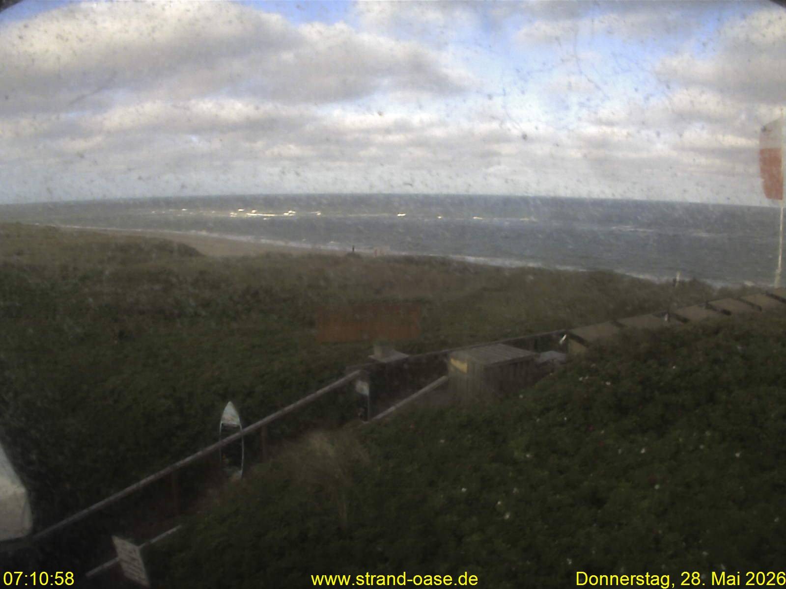 Archiv Foto Webcam Westerland auf Sylt: Restaurant Strandoase