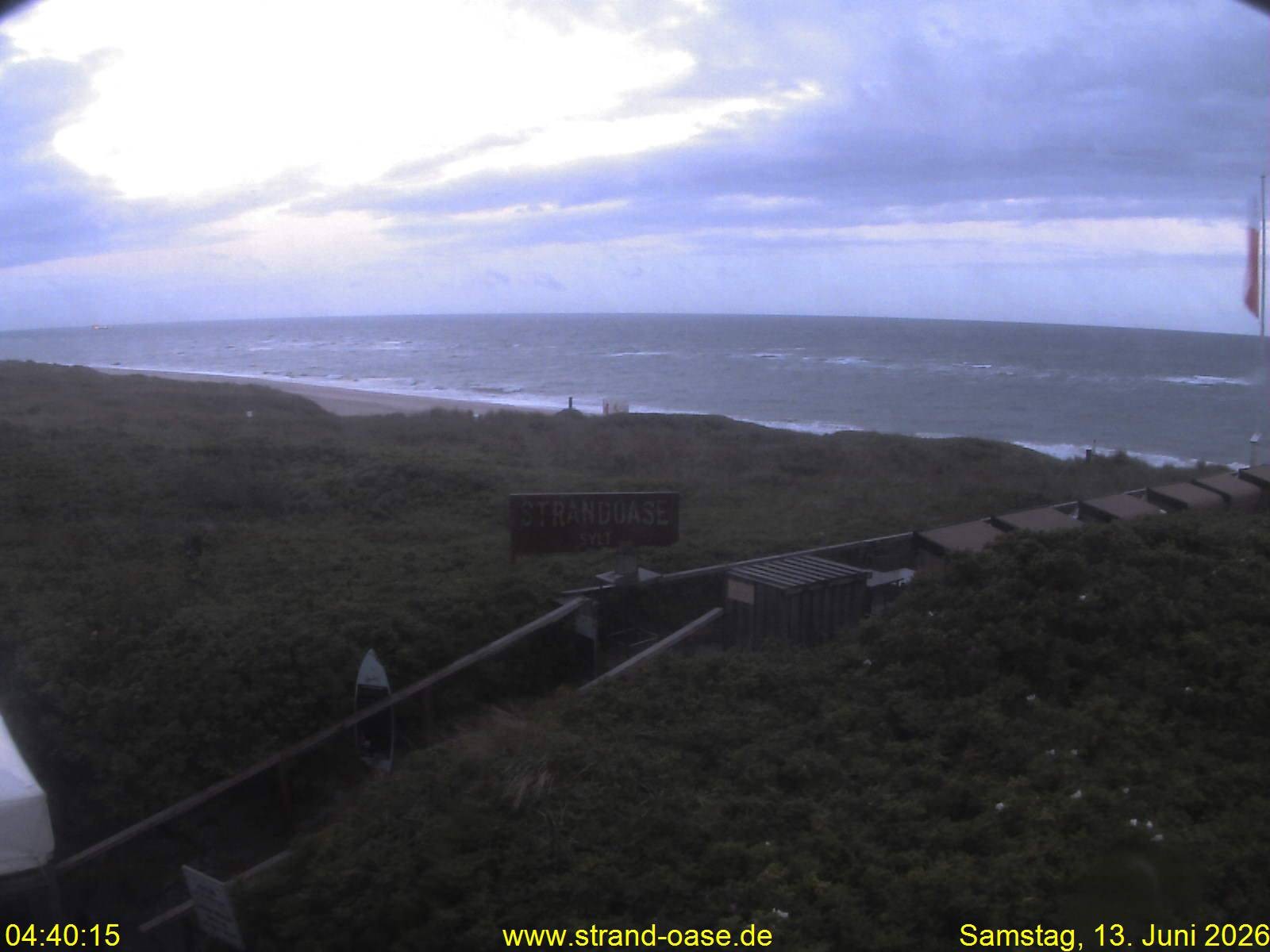 Archiv Foto Webcam Westerland auf Sylt: Restaurant Strandoase