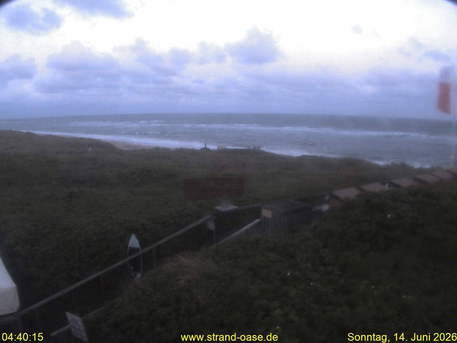 Archiv Foto Webcam Westerland auf Sylt: Restaurant Strandoase