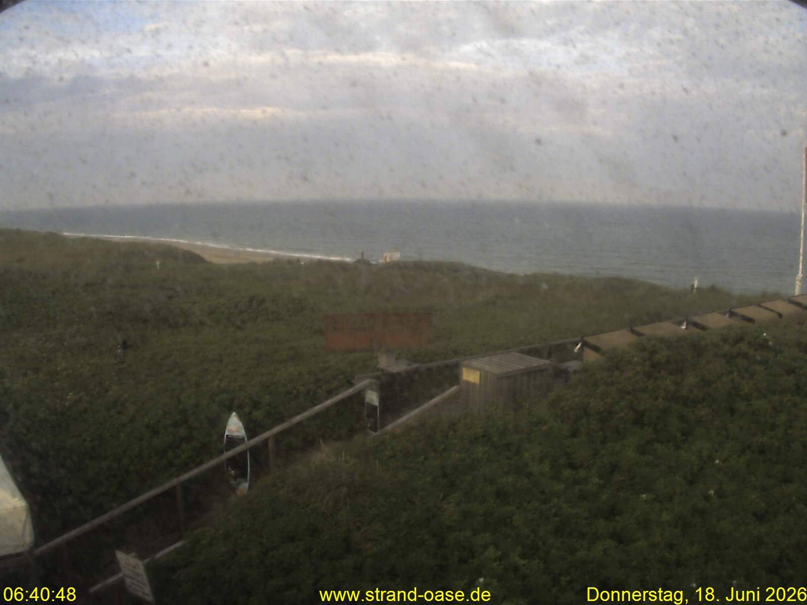 Archiv Foto Webcam Westerland auf Sylt: Restaurant Strandoase
