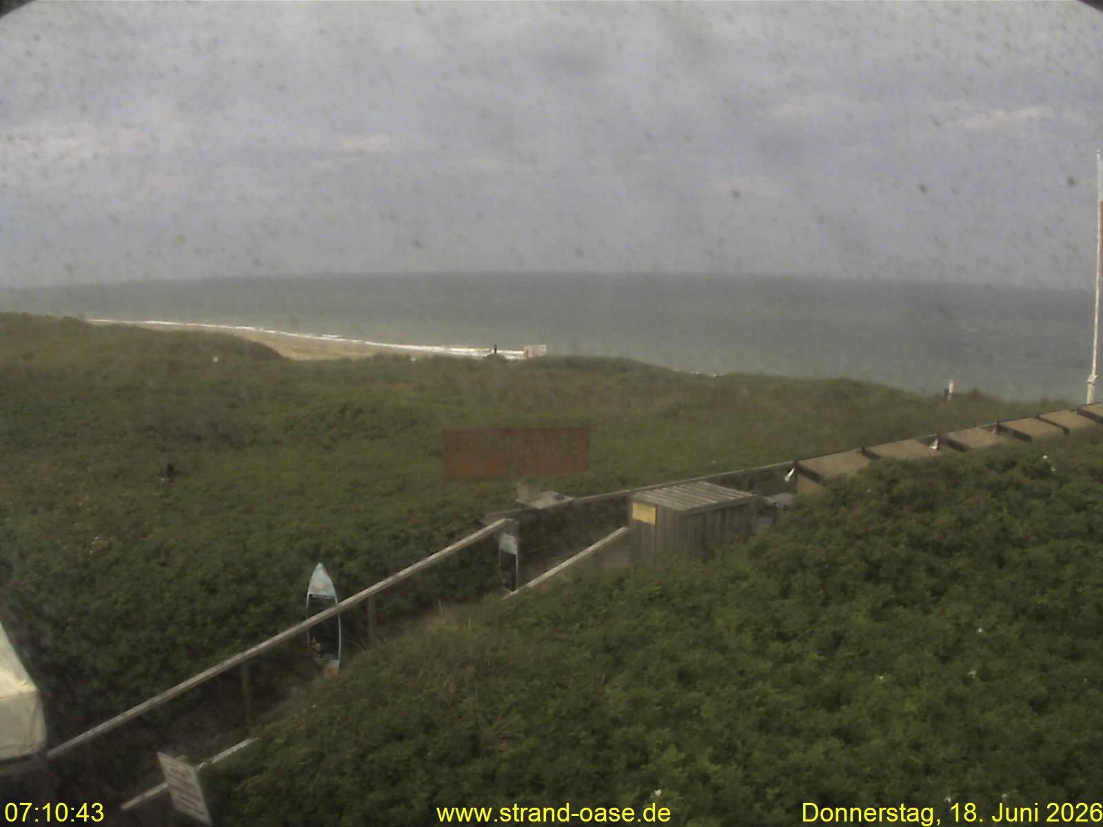 Archiv Foto Webcam Westerland auf Sylt: Restaurant Strandoase