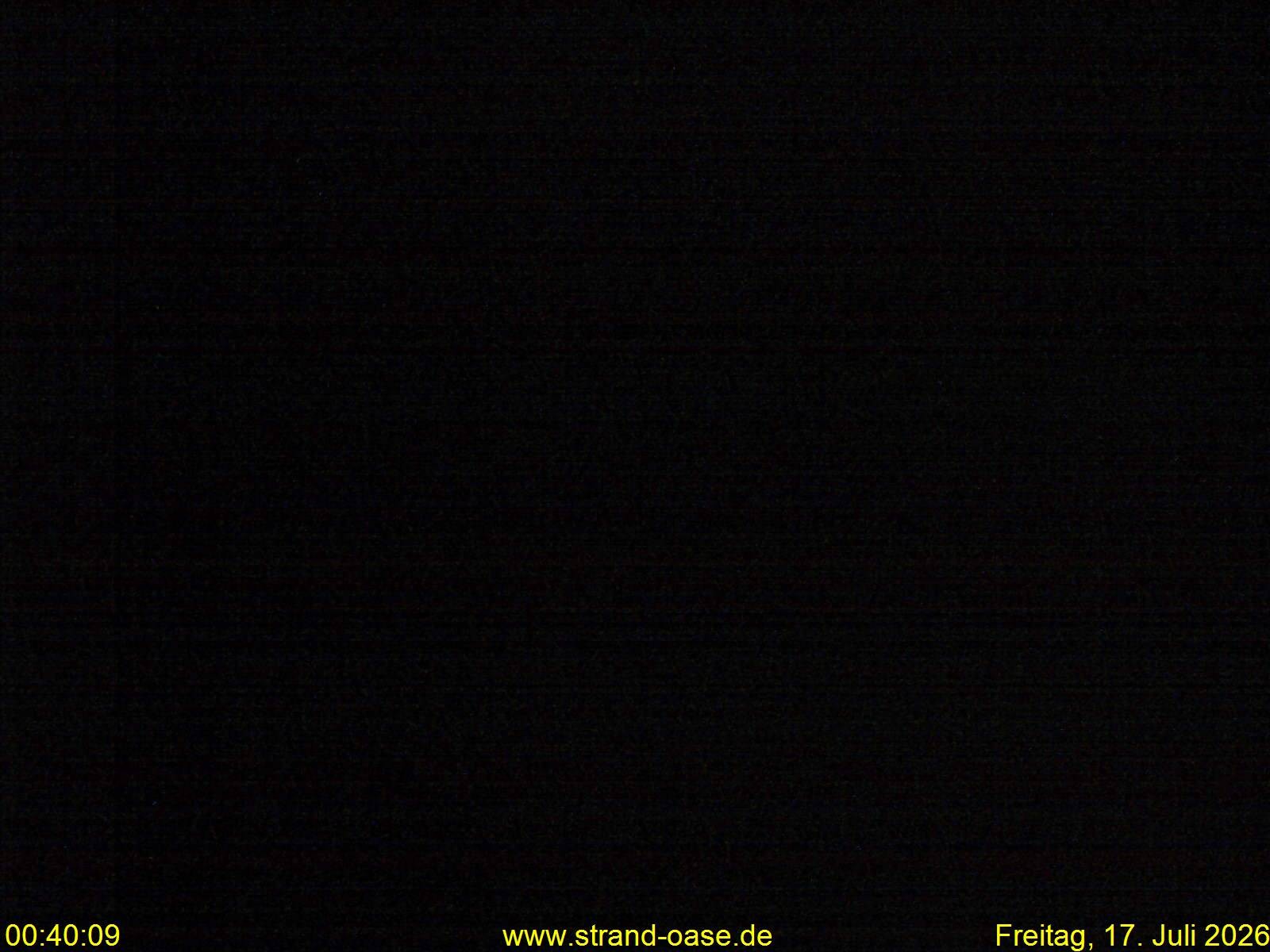 Archived image Webcam Sylt - View Restaurant Strandoase