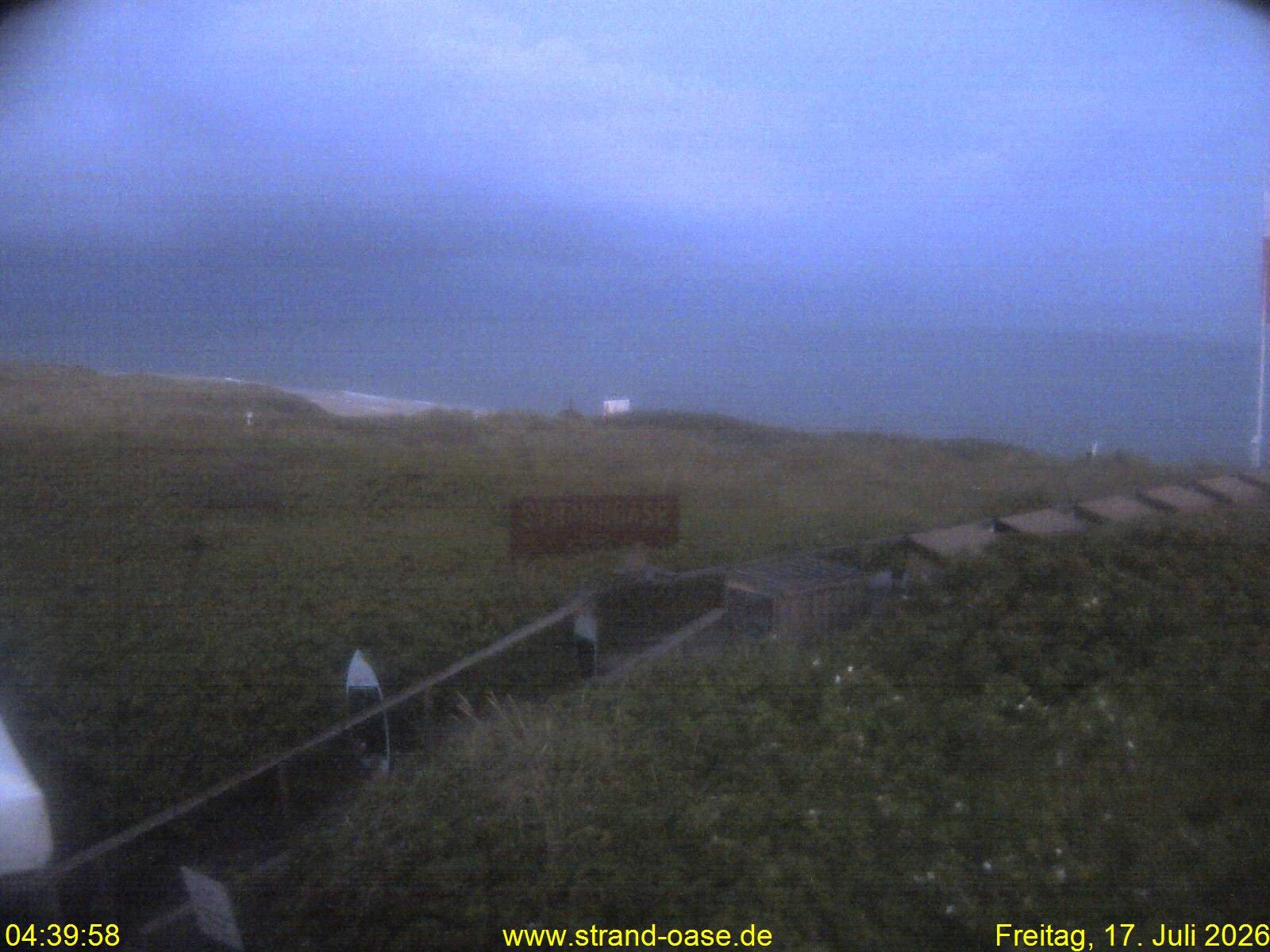 Archived image Webcam Sylt - View Restaurant Strandoase