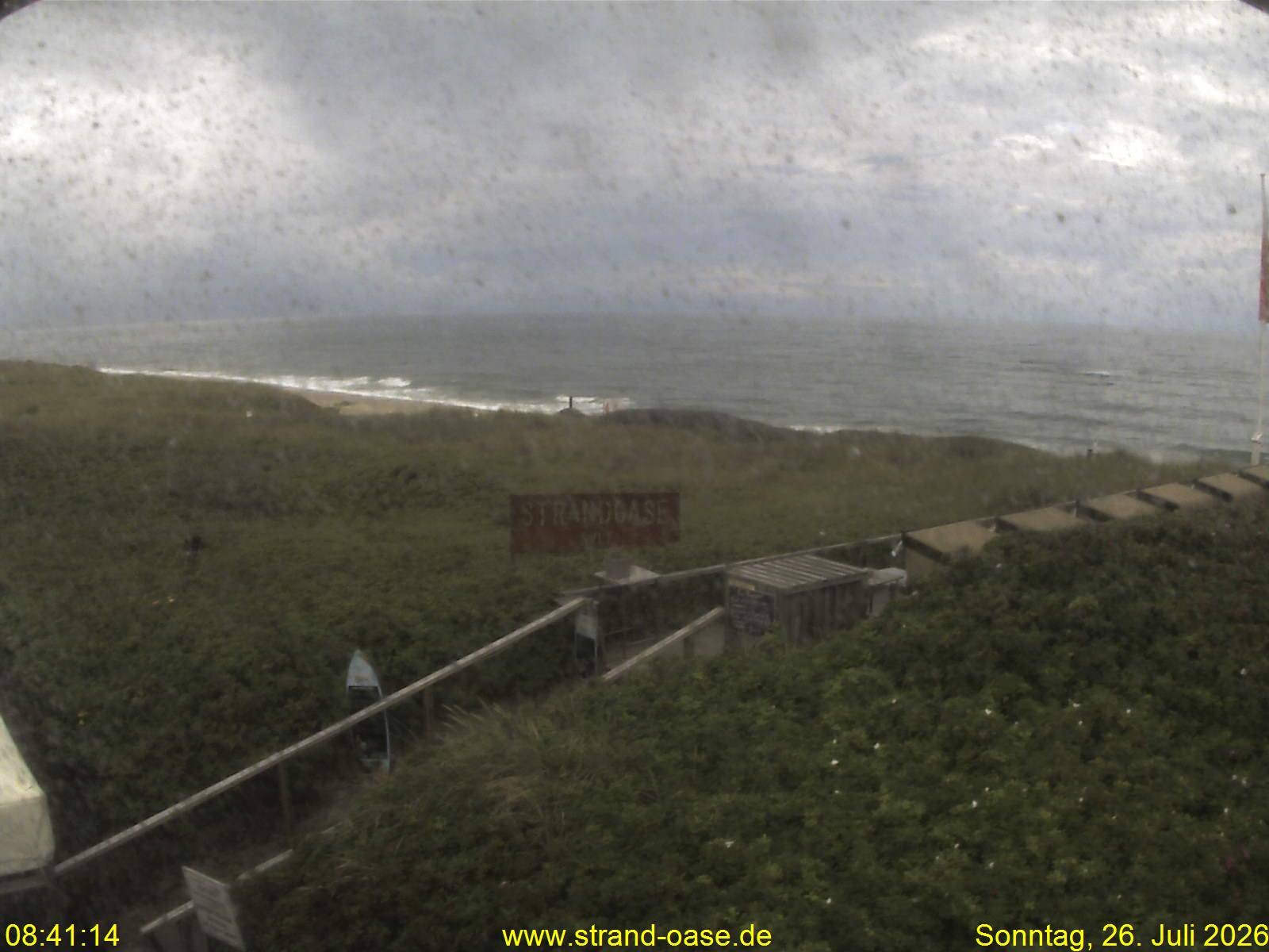 Archiv Foto Webcam Westerland auf Sylt: Restaurant Strandoase