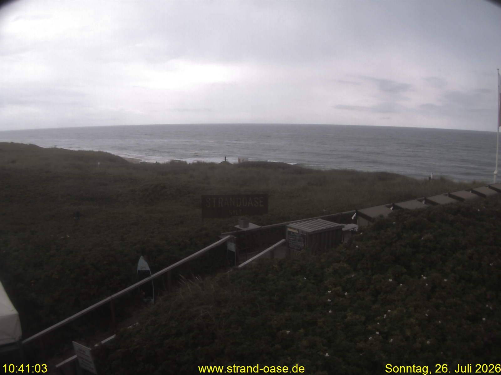 Archiv Foto Webcam Westerland auf Sylt: Restaurant Strandoase