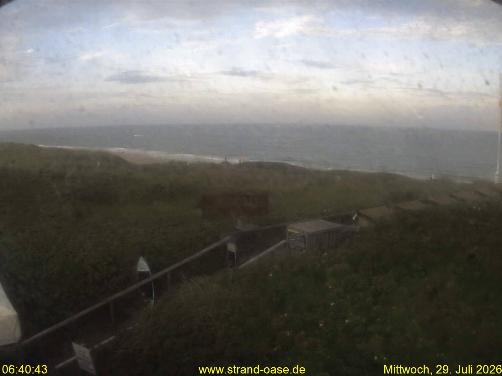 Archiv Foto Webcam Westerland auf Sylt: Restaurant Strandoase