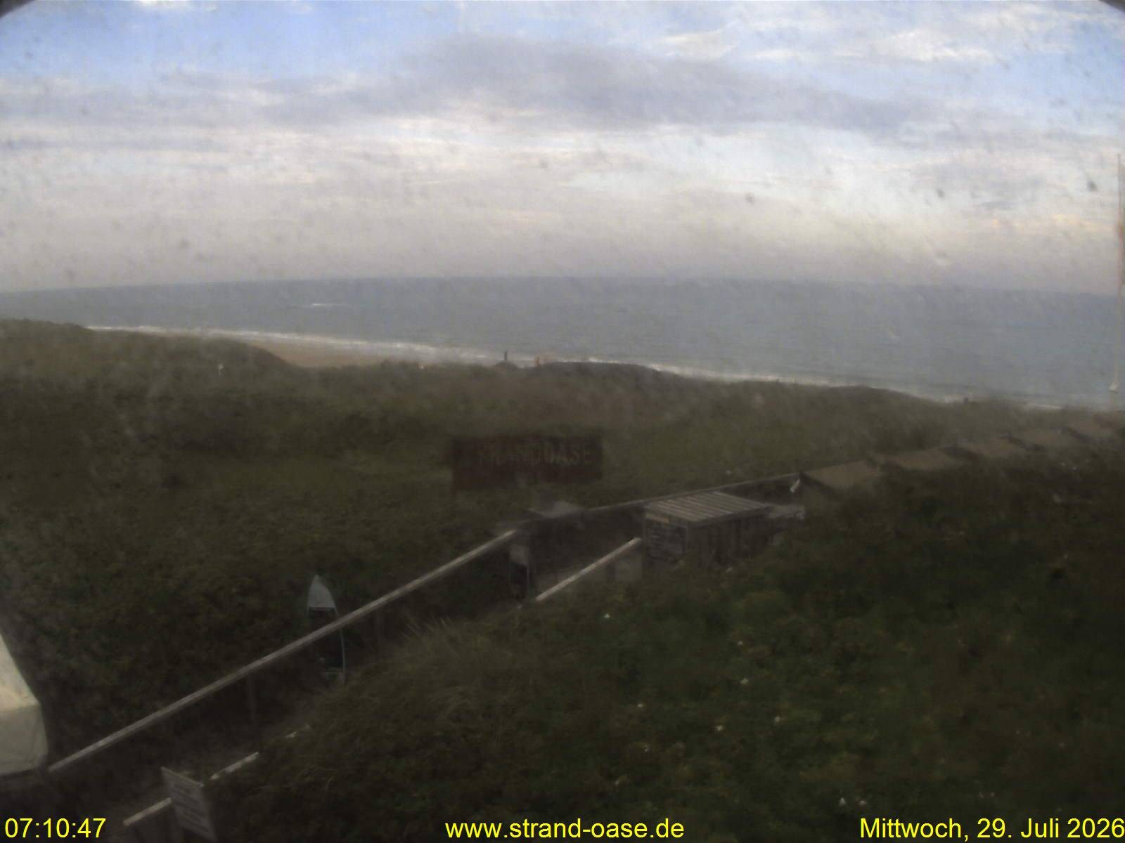 Archiv Foto Webcam Westerland auf Sylt: Restaurant Strandoase