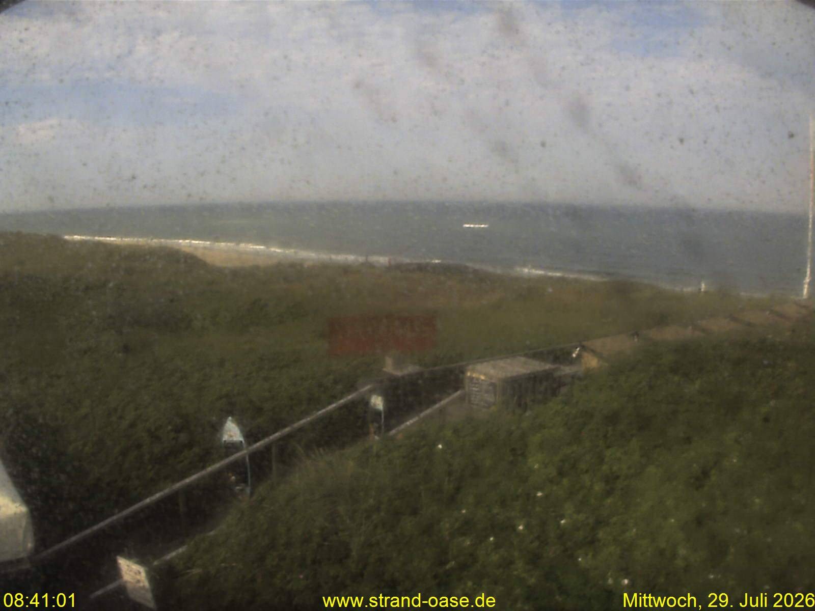 Archiv Foto Webcam Westerland auf Sylt: Restaurant Strandoase