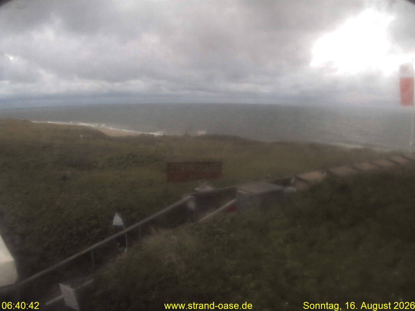 Archiv Foto Webcam Westerland auf Sylt: Restaurant Strandoase