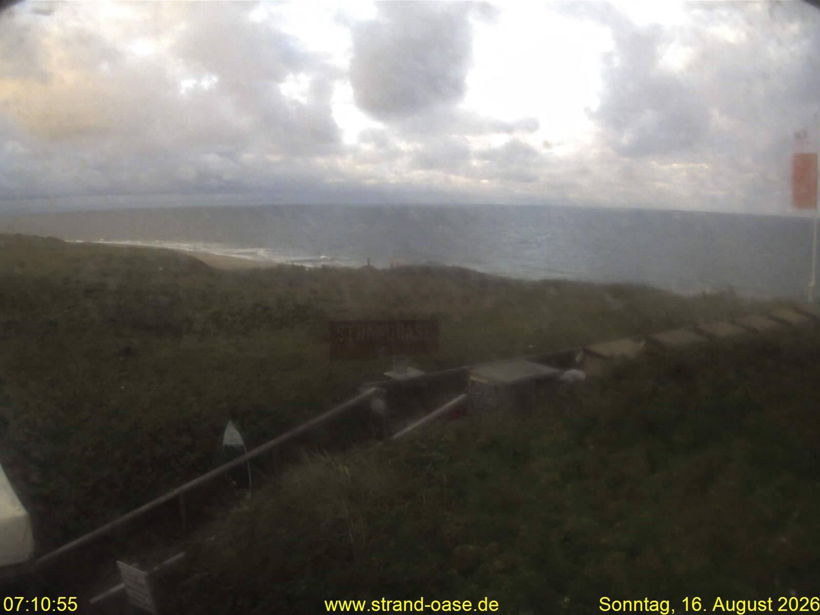 Archiv Foto Webcam Westerland auf Sylt: Restaurant Strandoase