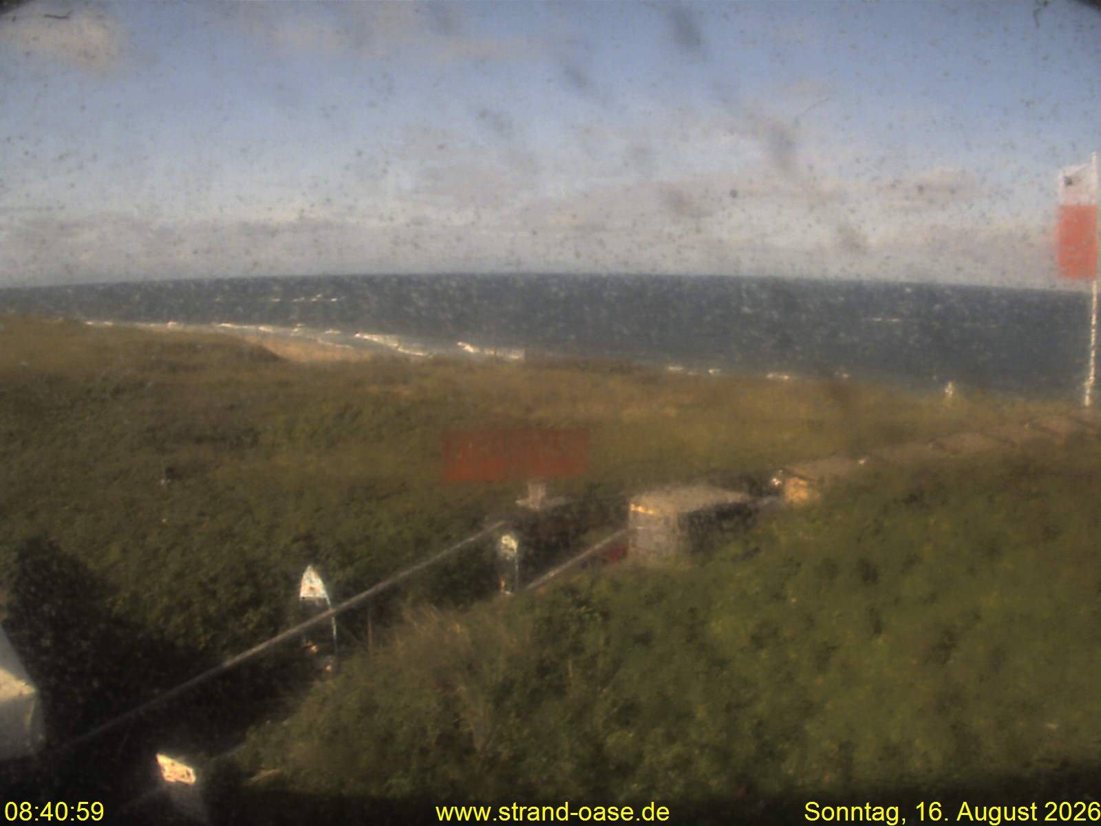 Archiv Foto Webcam Westerland auf Sylt: Restaurant Strandoase