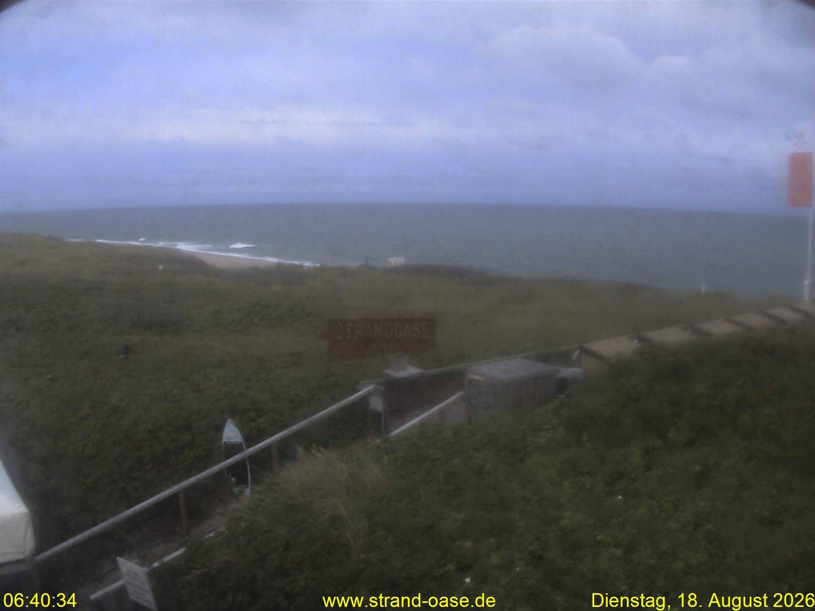 Archiv Foto Webcam Westerland auf Sylt: Restaurant Strandoase