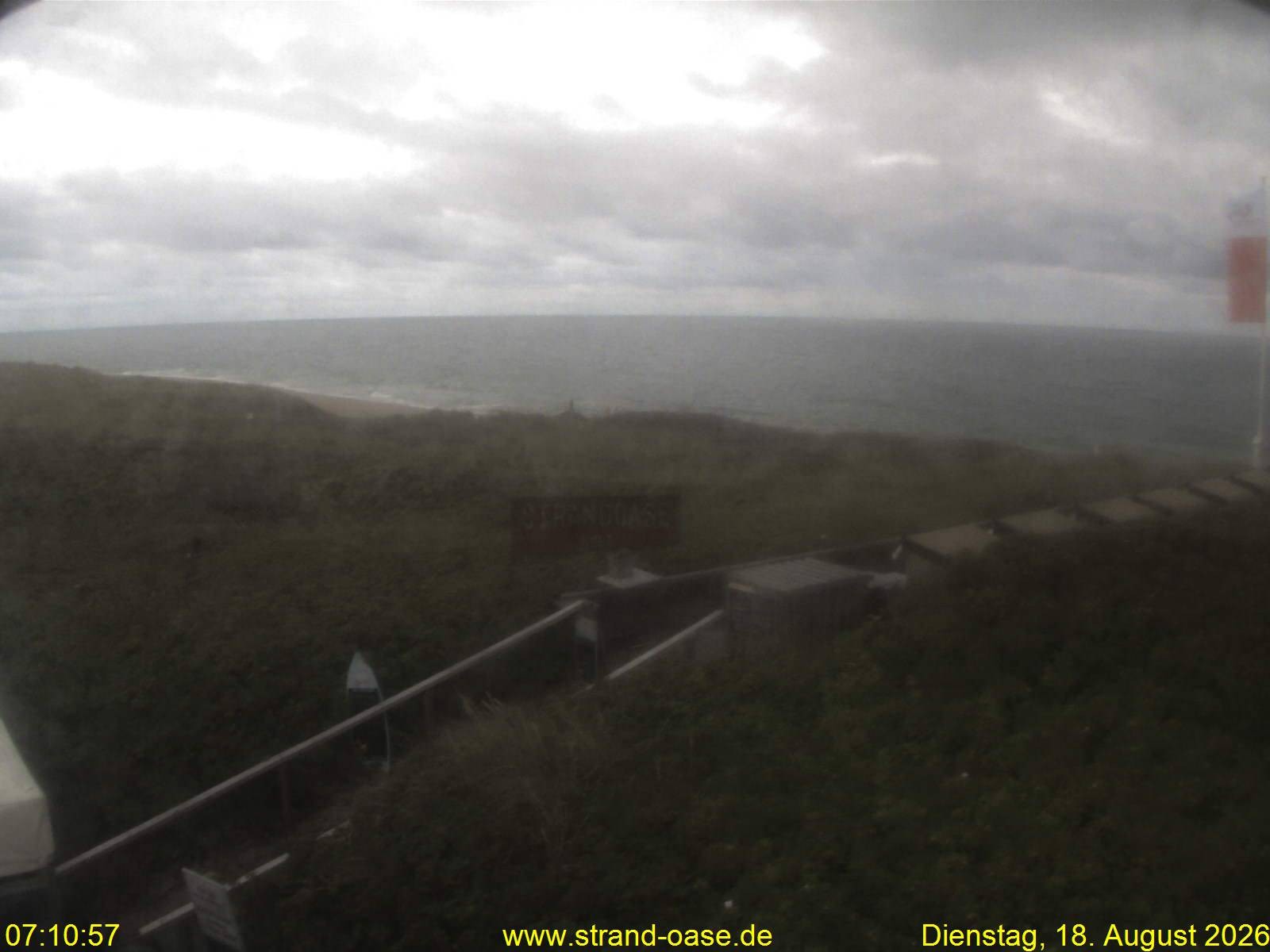 Archiv Foto Webcam Westerland auf Sylt: Restaurant Strandoase