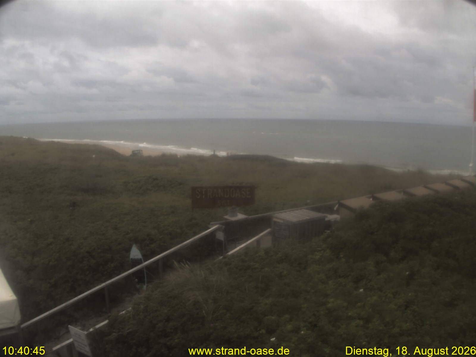 Archiv Foto Webcam Westerland auf Sylt: Restaurant Strandoase