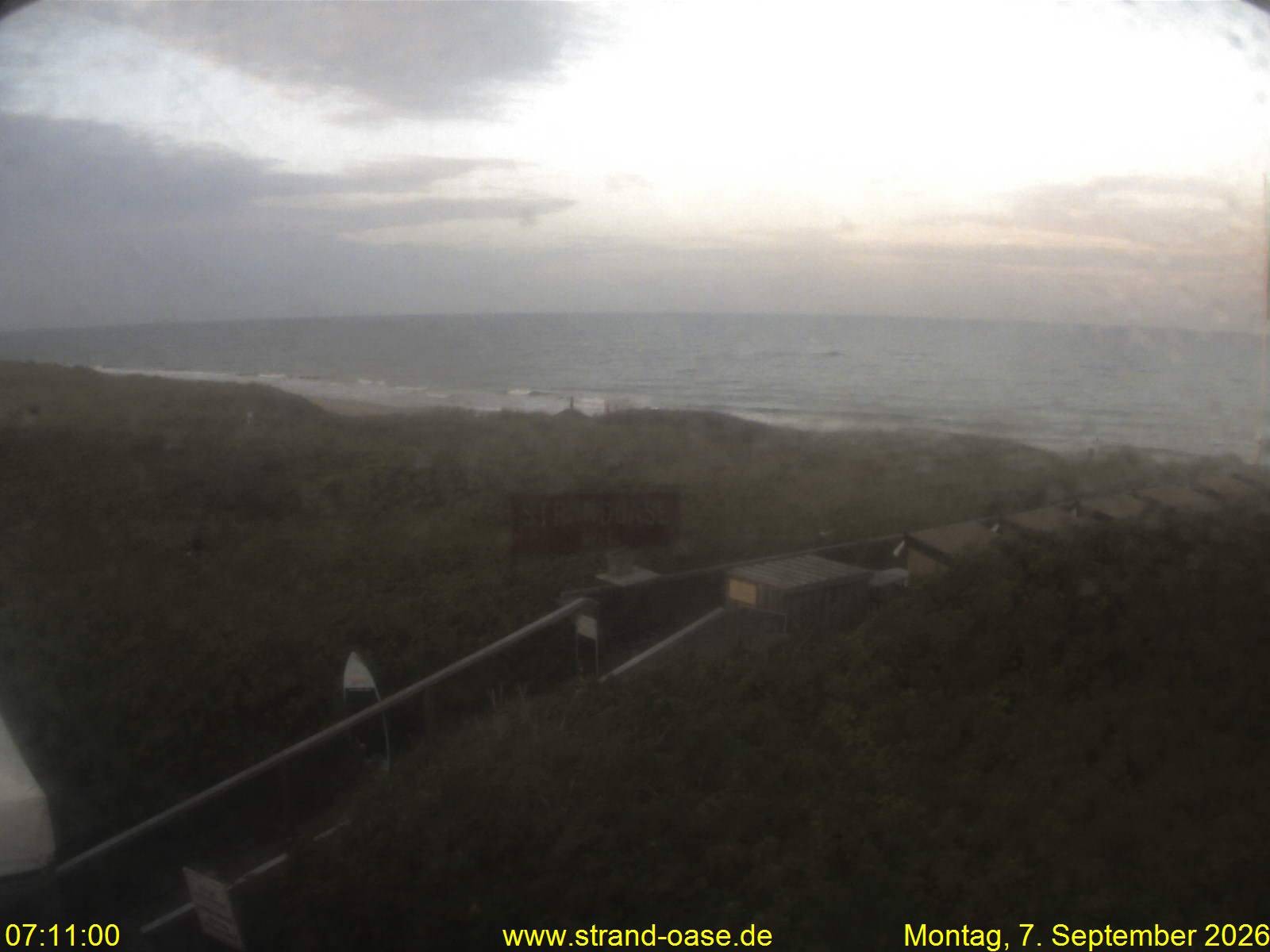 Archiv Foto Webcam Westerland auf Sylt: Restaurant Strandoase