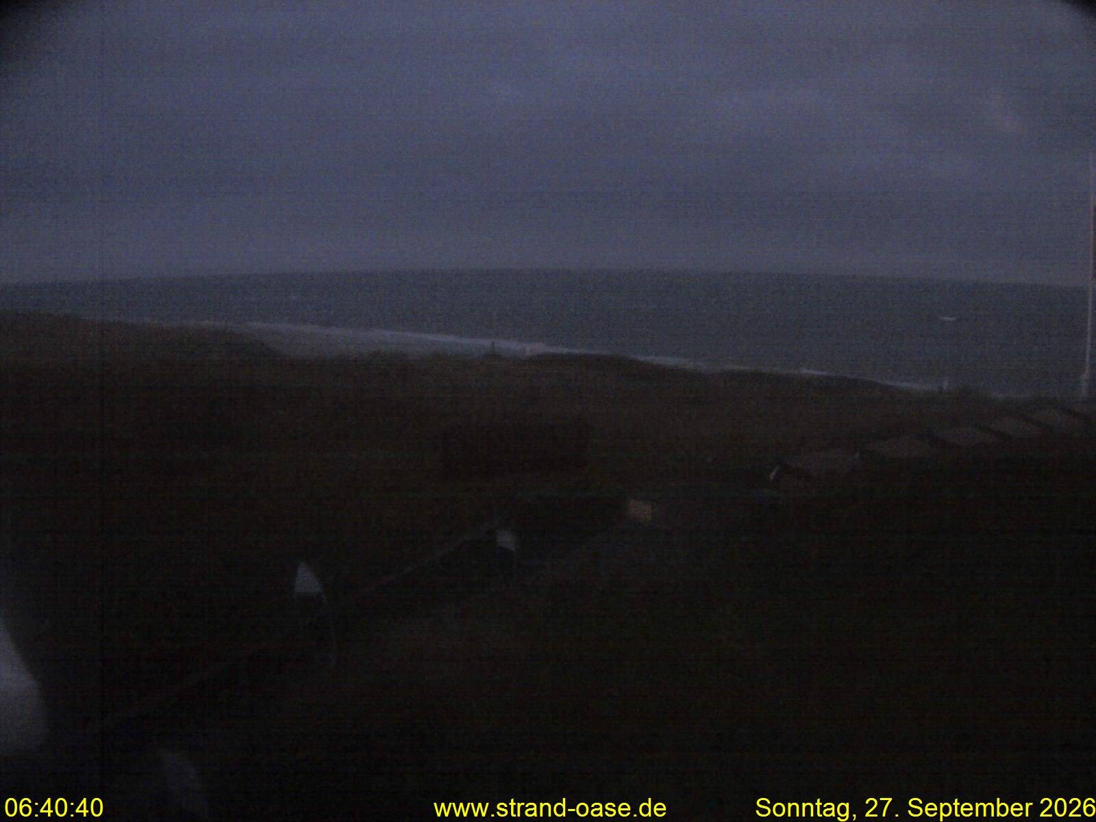 Archiv Foto Webcam Westerland auf Sylt: Restaurant Strandoase