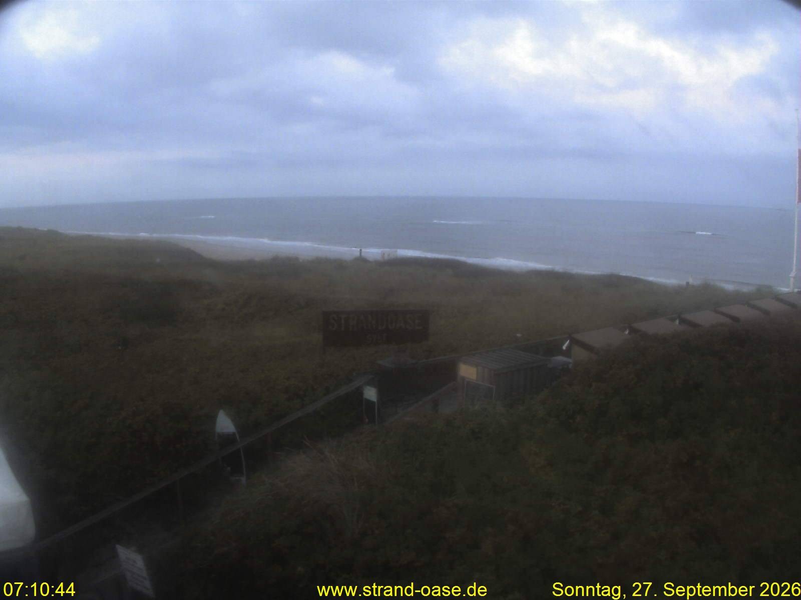 Archiv Foto Webcam Westerland auf Sylt: Restaurant Strandoase