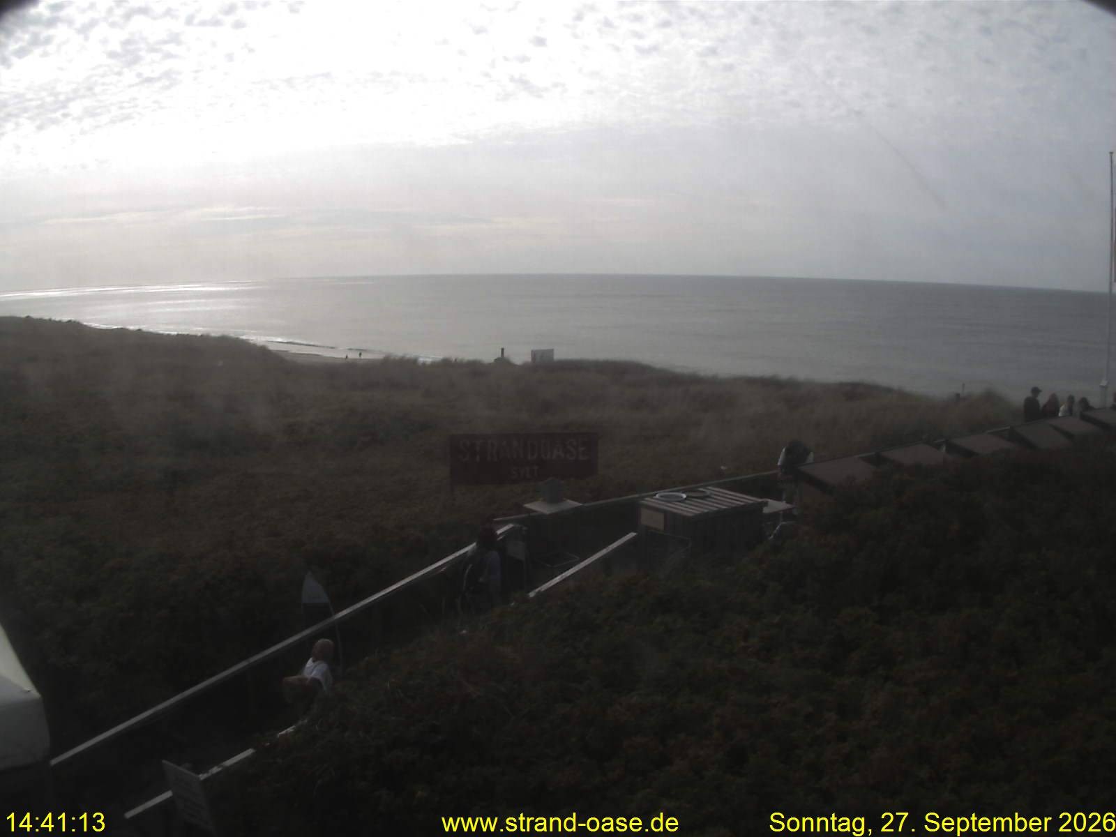 Archiv Foto Webcam Westerland auf Sylt: Restaurant Strandoase
