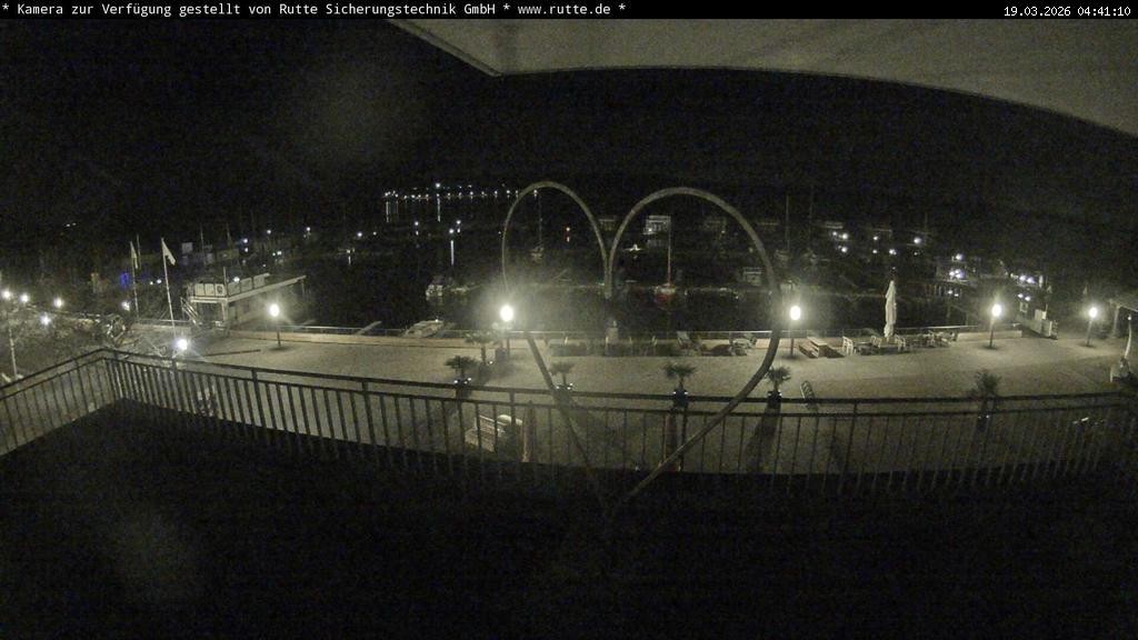 Archived image Webcam Lake Geiseltalsee - Marina Mücheln