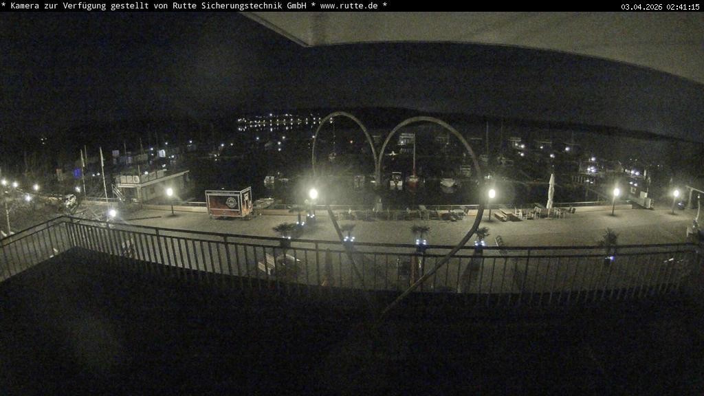 Archived image Webcam Lake Geiseltalsee - Marina Mücheln