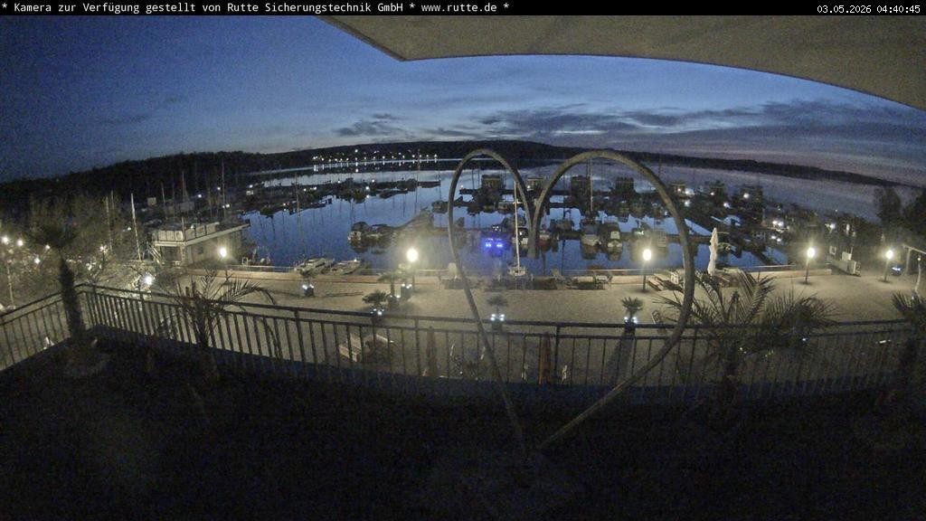 Archived image Webcam Lake Geiseltalsee - Marina Mücheln