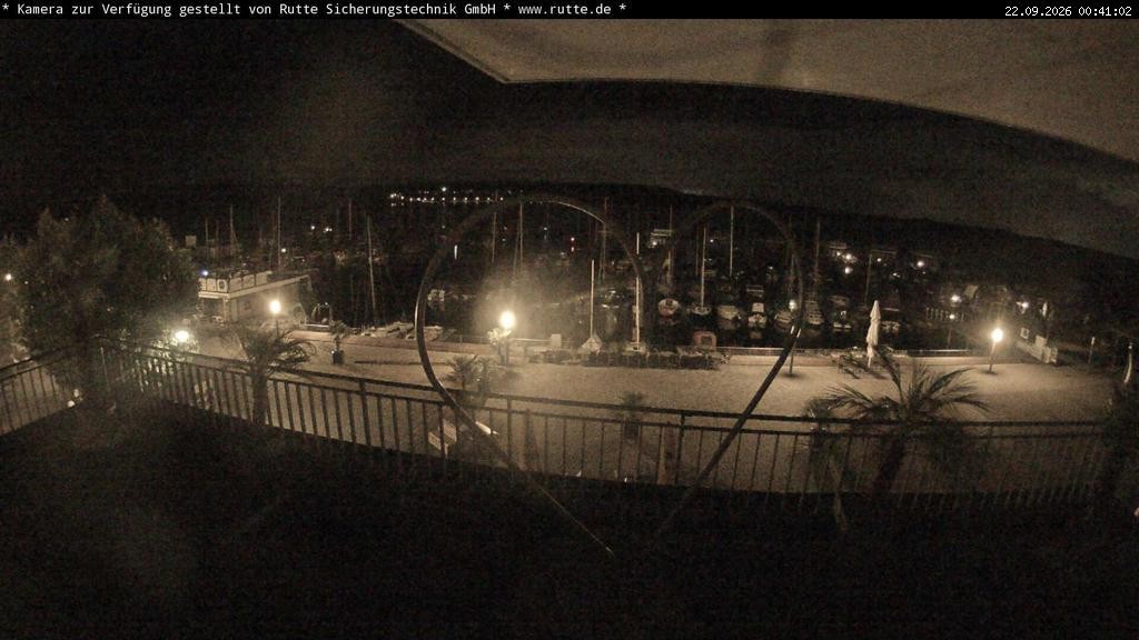 Archived image Webcam Lake Geiseltalsee - Marina Mücheln