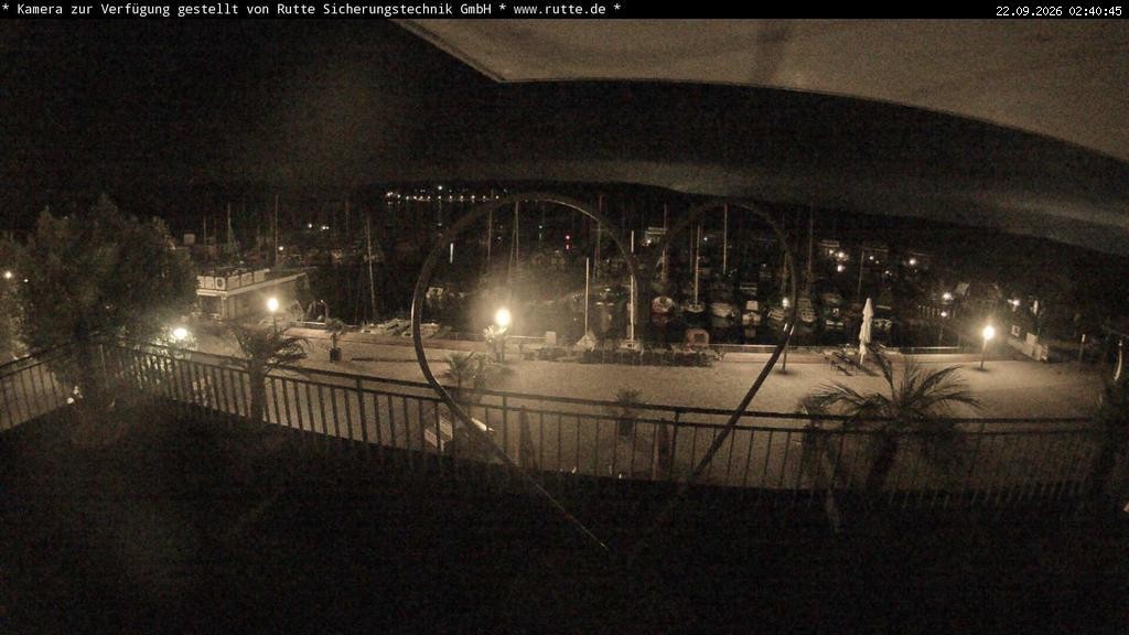 Archived image Webcam Lake Geiseltalsee - Marina Mücheln