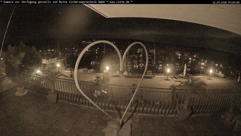 Archived image Webcam Lake Geiseltalsee - Marina Mücheln